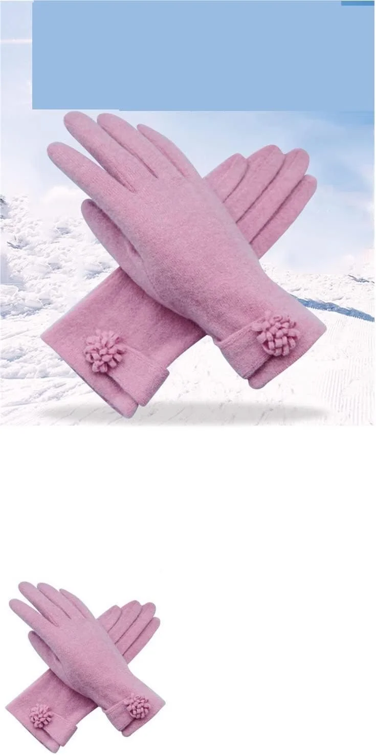 دستکش های YWLETO مناسب پاییز و زمستان، دستکش های گرم صفحه لمسی برای دستکش های دوچرخه سواری زنانه