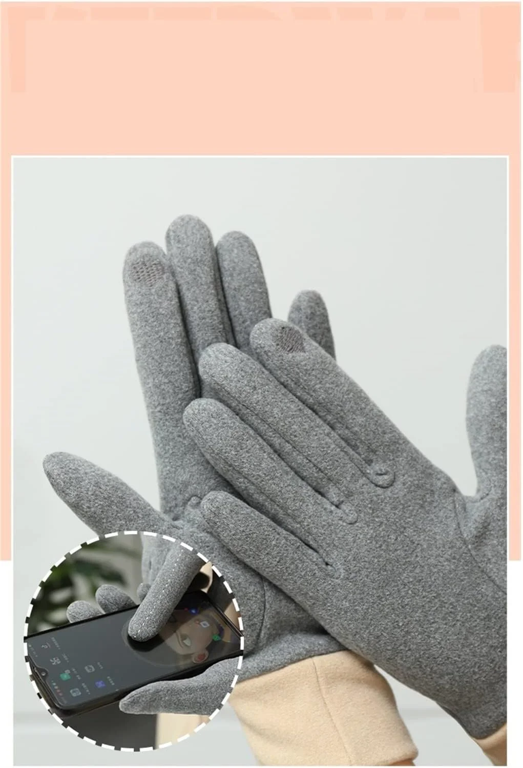 دستکش های زنانه YWLETO مخملی گرم و مقاوم در برابر سرما دستکش های رانندگی صفحه لمسی زیبا برای زنان دستکش های زنانه YWLETO مخملی گرم و مقاوم در برابر سرما دستکش های رانندگی صفحه لمسی زیبا برای زنان