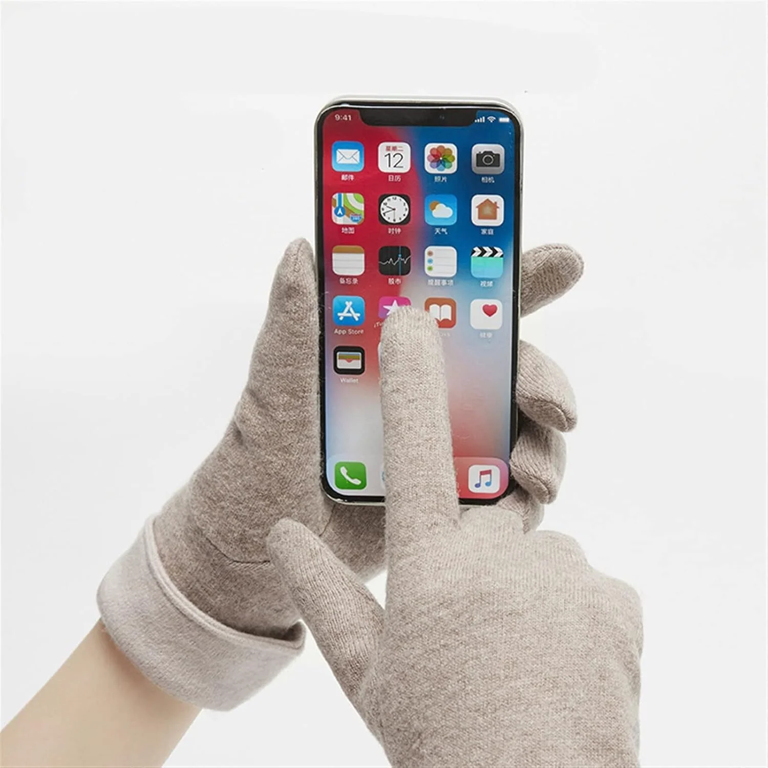 دستکش های گرم YWLETO زنانه مناسب رانندگی در فضای باز، دستکش های زمستانی پشمی با قابلیت استفاده از صفحه لمسی برای بانوان دستکش های گرم YWLETO زنانه مناسب رانندگی در فضای باز، دستکش های زمستانی پشمی با قابلیت استفاده از صفحه لمسی برای بانوان