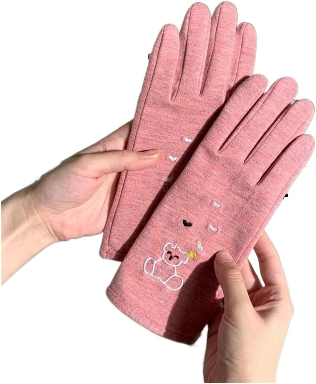 دستکش های گرم YWLETO زنانه ضد سرما و دارای قابلیت استفاده از صفحه لمسی مناسب برای دوچرخه سواری در فضای باز در پاییز و زمستان