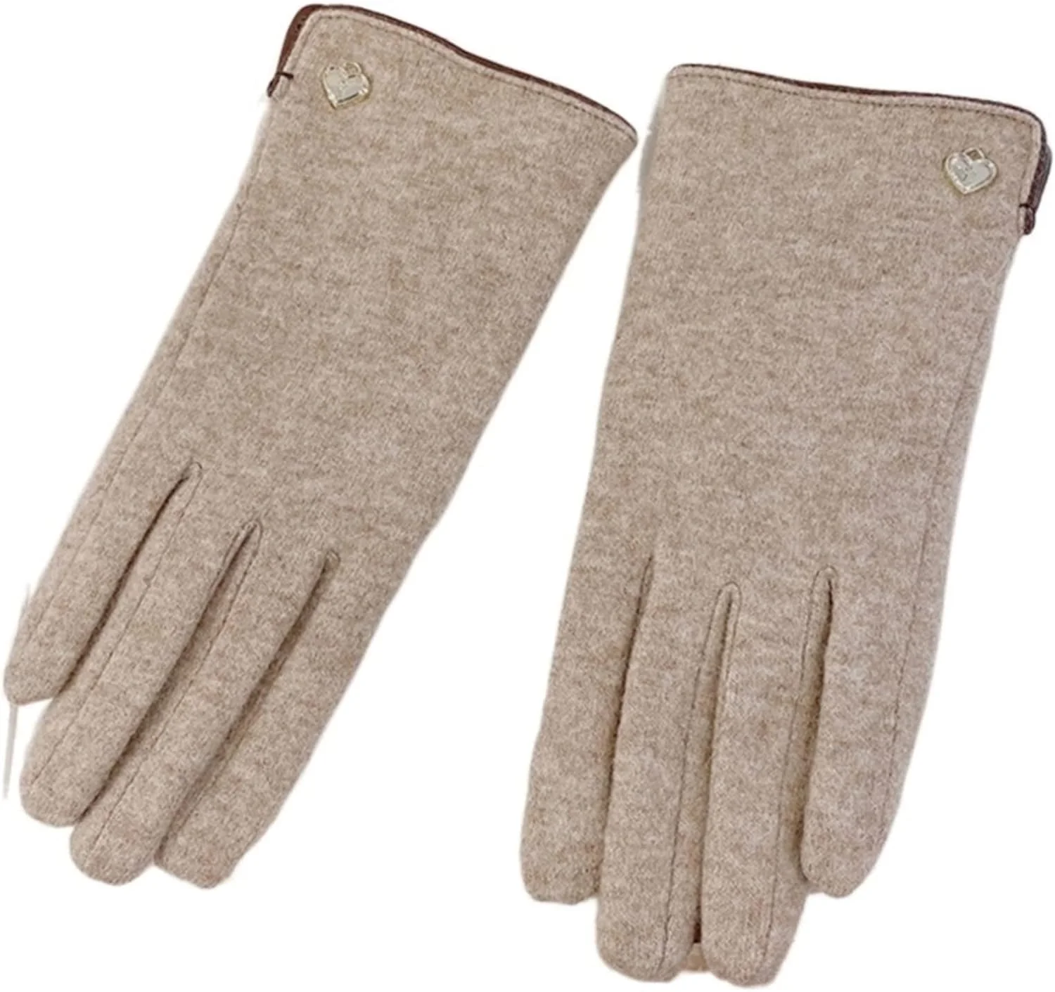 دستکش زنانه YWLETO مناسب پاییز و زمستان، دارای قابلیت استفاده از صفحه لمسی، گرم، مخملی، ضخیم، مناسب رانندگی، ضد سرما، دستکش ترولی سواری برای زنان