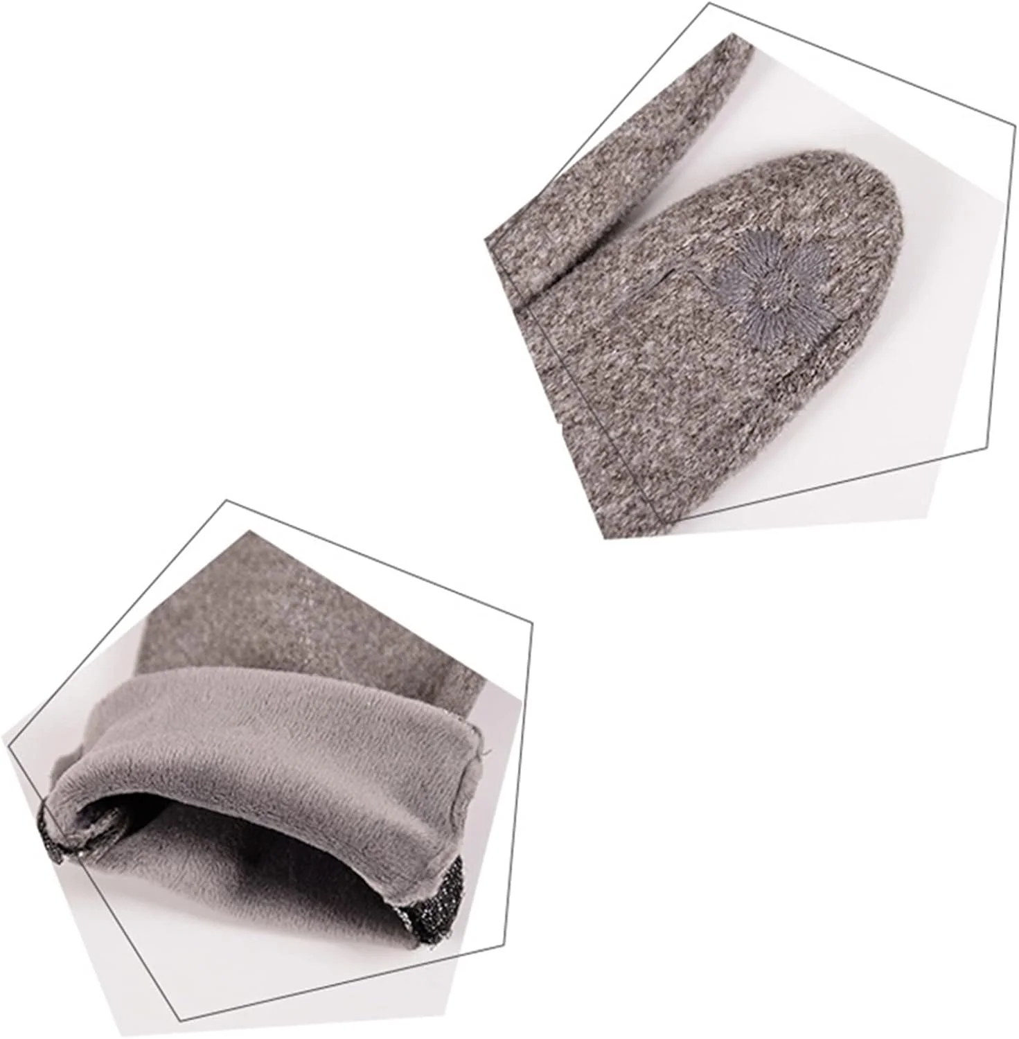 دستکش های مخملی گرم زنانه YWLETO مناسب رانندگی در پاییز و زمستان، دستکش های صفحه لمسی زنانه