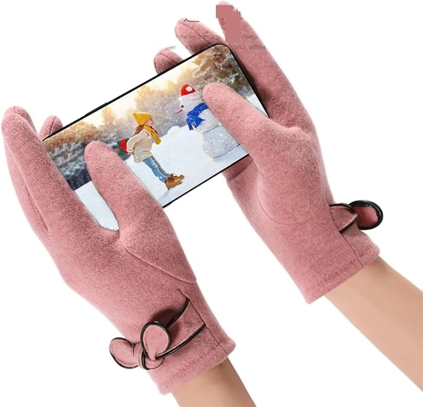 دستکش های زنانه YWLETO دستکش های گرم و مخملی در فصل زمستان، بهار و پاییز دستکش های رانندگی لمسی دستکش های زنانه