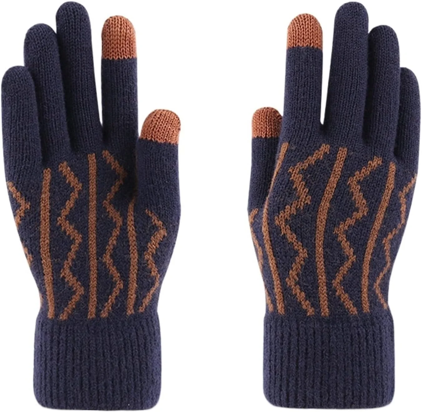 دستکش های YWLETO مناسب پاییز و زمستان برای آقایان و بانوان، دارای قابلیت لمس صفحه نمایش، دستکش های انگشتی برای گرم نگه داشتن، دستکش اسکی برای بانوان