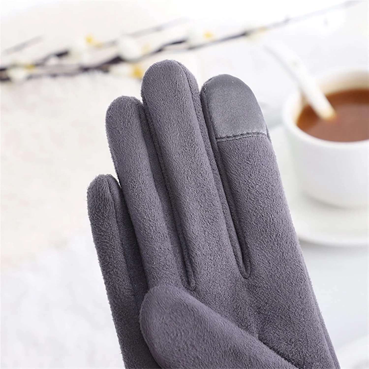 دستکش های گرم YWLETO مناسب پاییز و زمستان، دستکش های صفحه لمسی زنانه