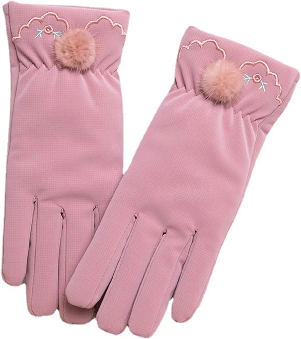دستکش های گرم YWLETO مناسب پاییز و زمستان، مقاوم در برابر سرما، دستکش های نرم زنانه، مناسب کار با صفحه لمسی