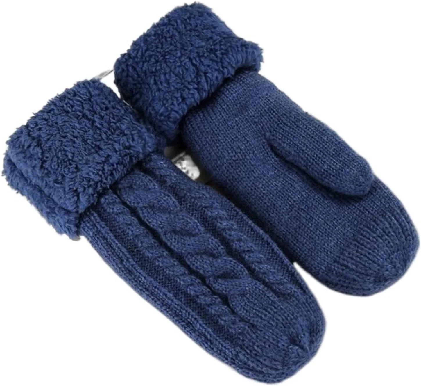 دستکش های بافتنی انگشتی زنانه YWLETO مناسب پاییز و زمستان، ضخیم، پشمی، گرم و بدون انگشت