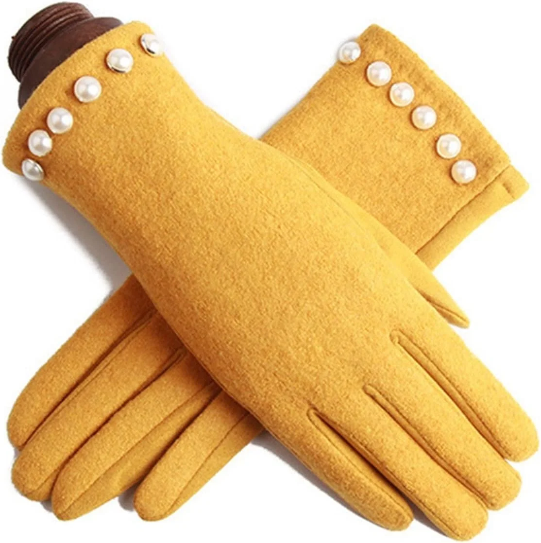دستکش های انگشتی جداگانه YWLETO زنانه، دستکش های ضخیم و مخملی، دستکش های گرم زمستانی مناسب برای رانندگی