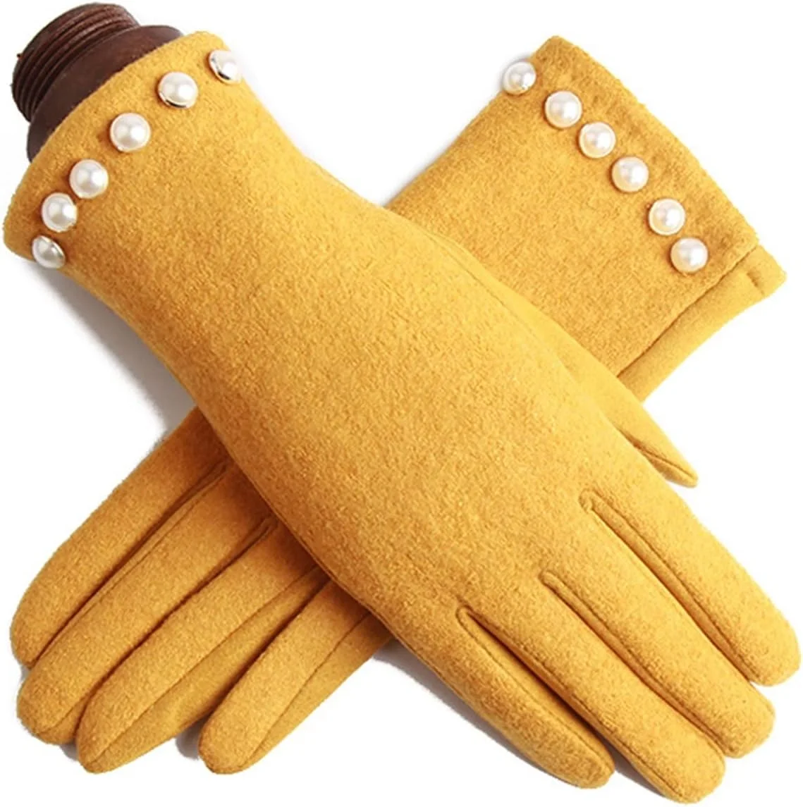 دستکش های ضخیم انگشتی جداگانه YWLETO زنانه، دستکش های گرم زمستانی مناسب برای تاچ اسکرین، مناسب برای رانندگی