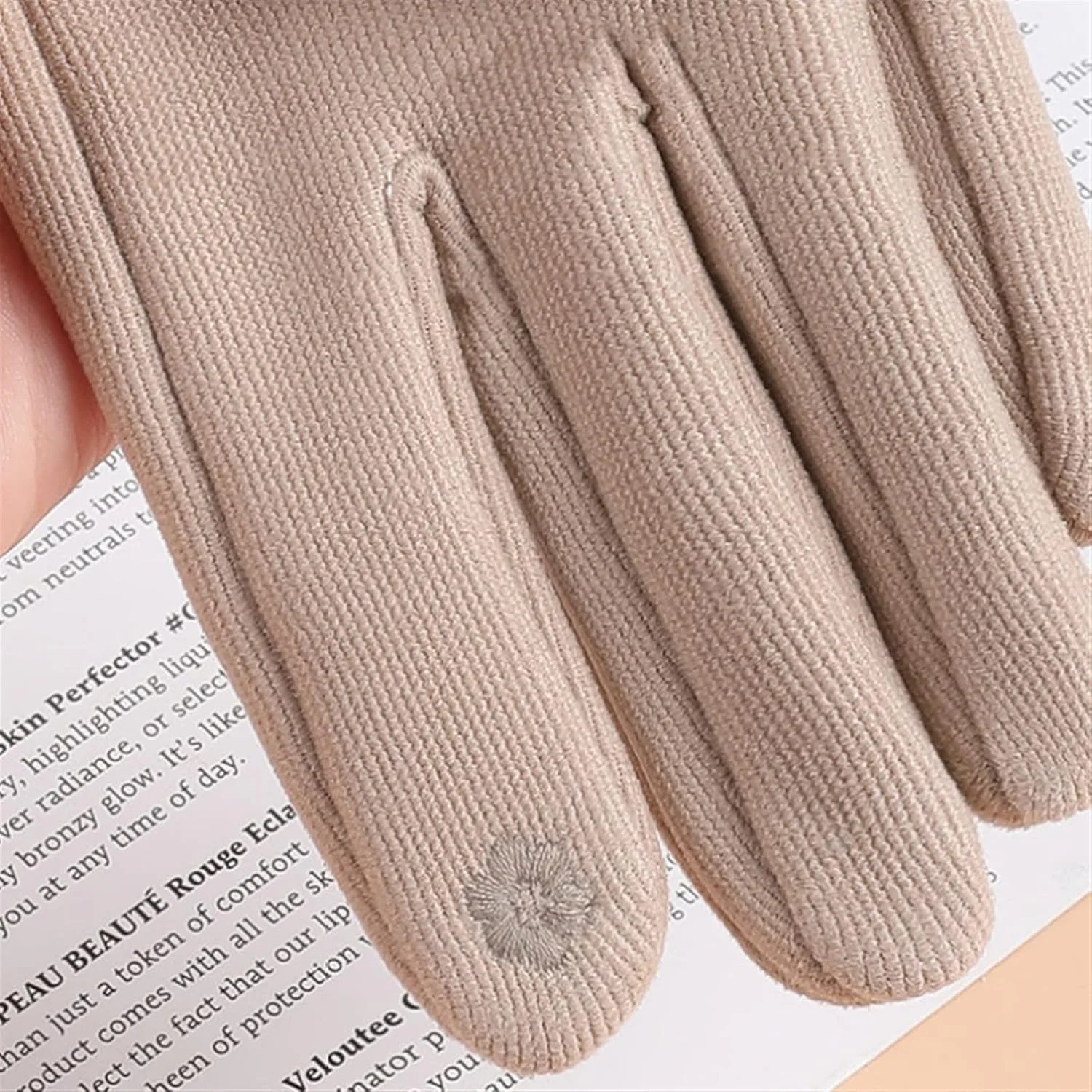 دستکش های لمسی پاییز و زمستان YWLETO مخصوص بانوان، دستکش های گرم لمسی مناسب خودروهای برقی، بهار، پاییز و زمستان، مناسب ورزش های فضای باز و دوچرخه سواری برای بانوان