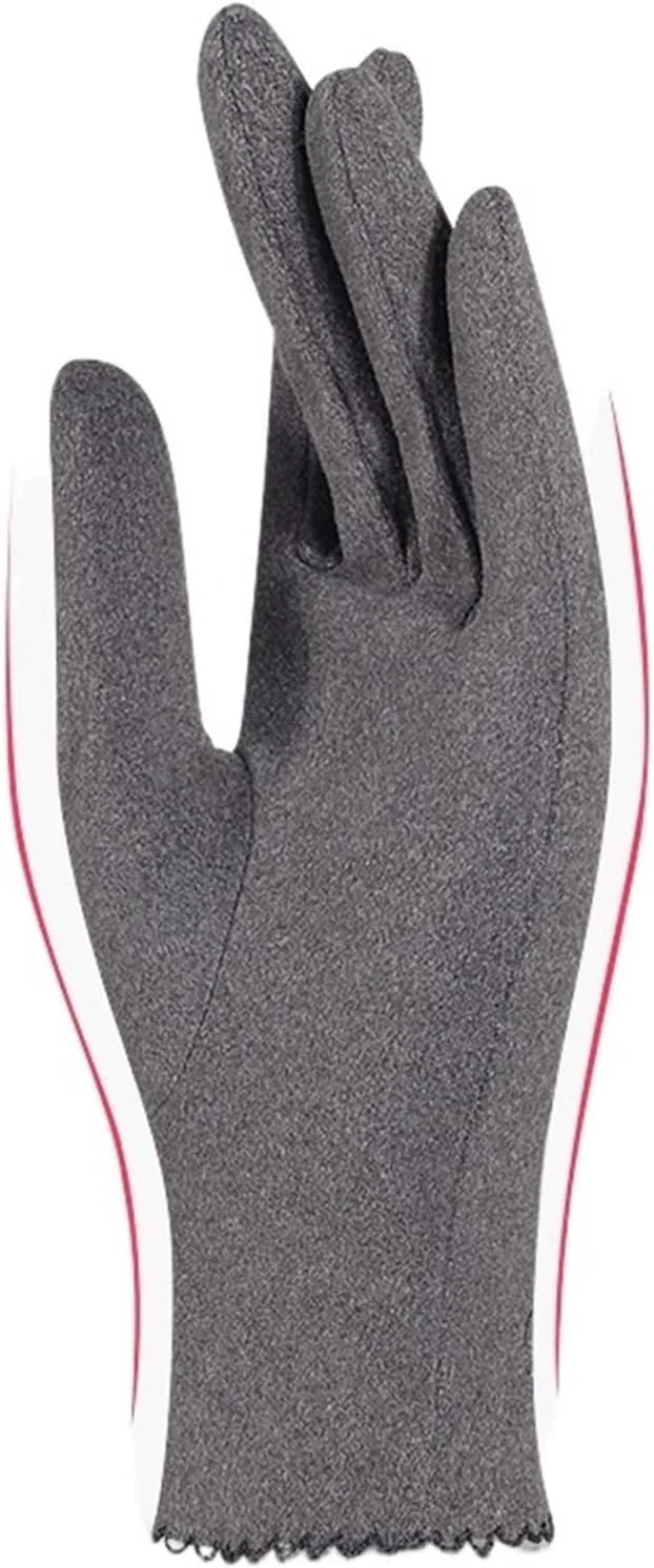 دستکش های زمستانی زنانه YWLETO مناسب فعالیت های خارج از منزل، دارای قابلیت استفاده از صفحه لمسی، کشسانی بالا، نرم، ضد باد، مقاوم در برابر سرما، دستکش های ضخیم و گرم زنانه