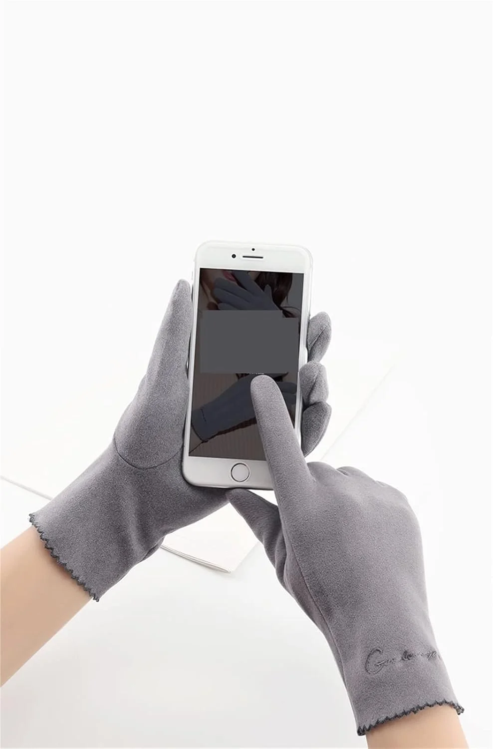 دستکش های زمستانی زنانه YWLETO مناسب فعالیت های خارج از منزل، دارای قابلیت استفاده از صفحه لمسی، کشسانی بالا، نرم، ضد باد، مقاوم در برابر سرما، دستکش های ضخیم و گرم زنانه