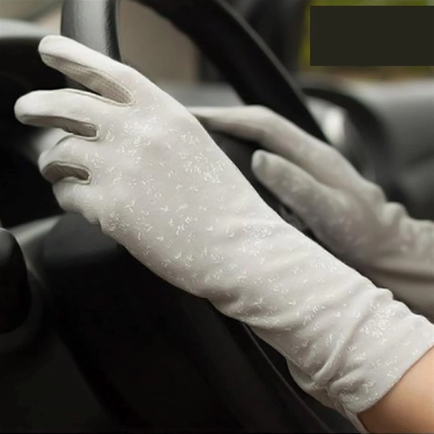 دستکش های تابستانی YWLETO زنانه، دستکش های کوتاه رانندگی ضد آفتاب، دستکش های نازک لمسی ضد لغزش برای دوچرخه سواری زنانه