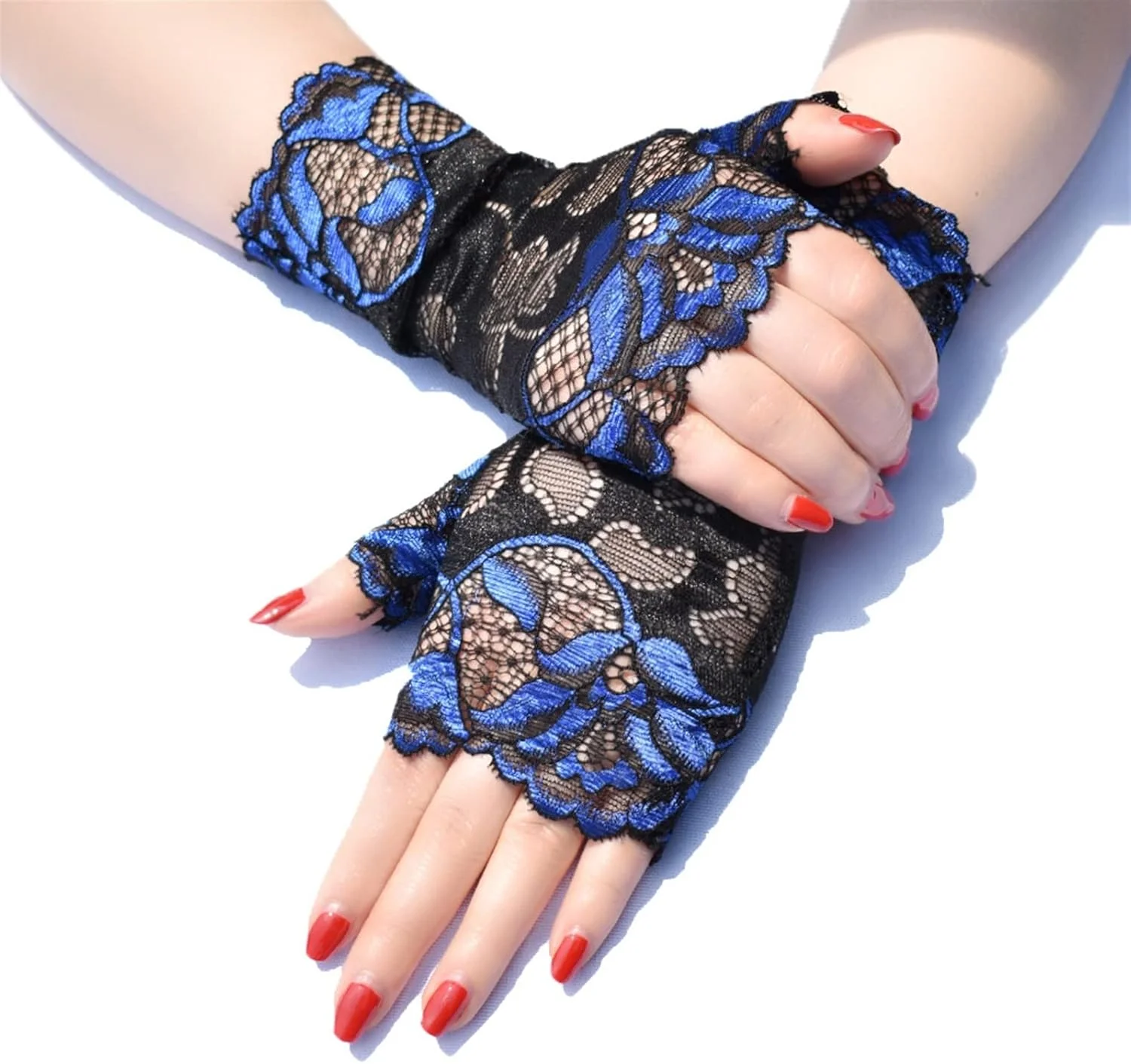 دستکش های نیمه انگشتی نازک زنانه YWLETO، دستکش های بدون انگشت محافظ آفتاب برای رانندگی، دستکش های عملکردی، دستکش های بدون انگشت زنانه