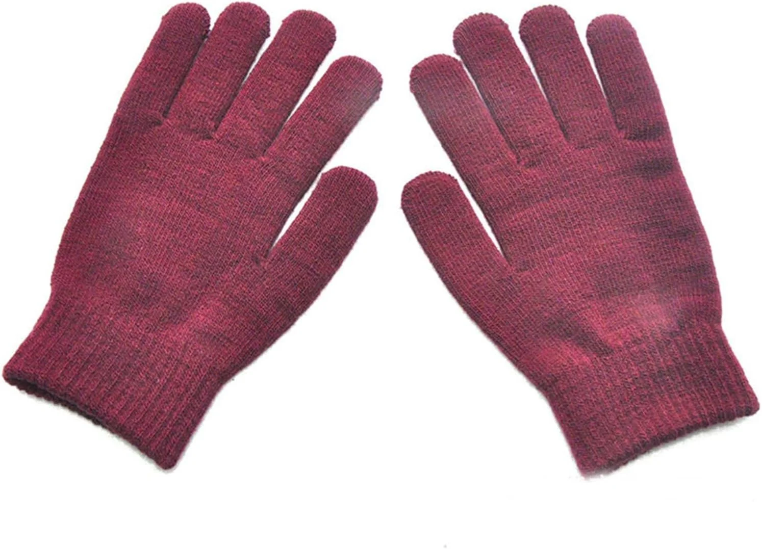 دستکش های زمستانی یک رنگ YWLETO مناسب پاییز و زمستان، دستکش های گرم و ضد سرما برای سوارکاری در فضای باز، مناسب بانوان