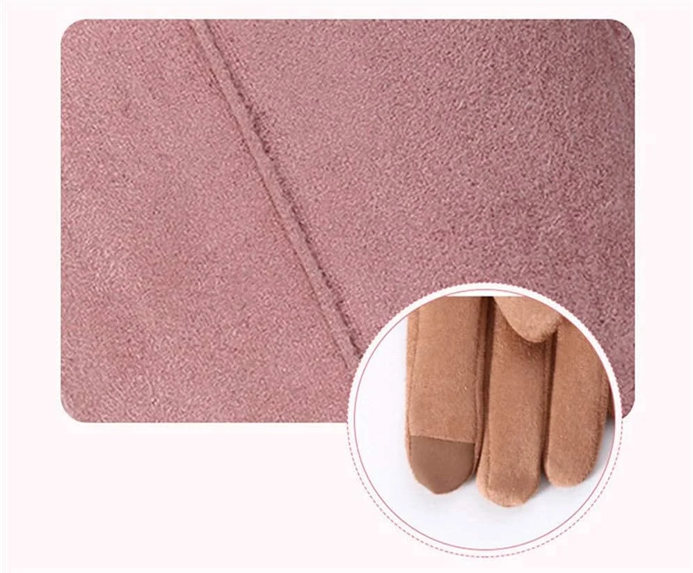 دستکش های لمسی زنانه، دستکش های گرم و ضد باد زمستانی زنانه مناسب رانندگی، دویدن، اسکی و دوچرخه سواری دستکش های لمسی زنانه، دستکش های گرم و ضد باد زمستانی زنانه مناسب رانندگی، دویدن، اسکی و دوچرخه سواری