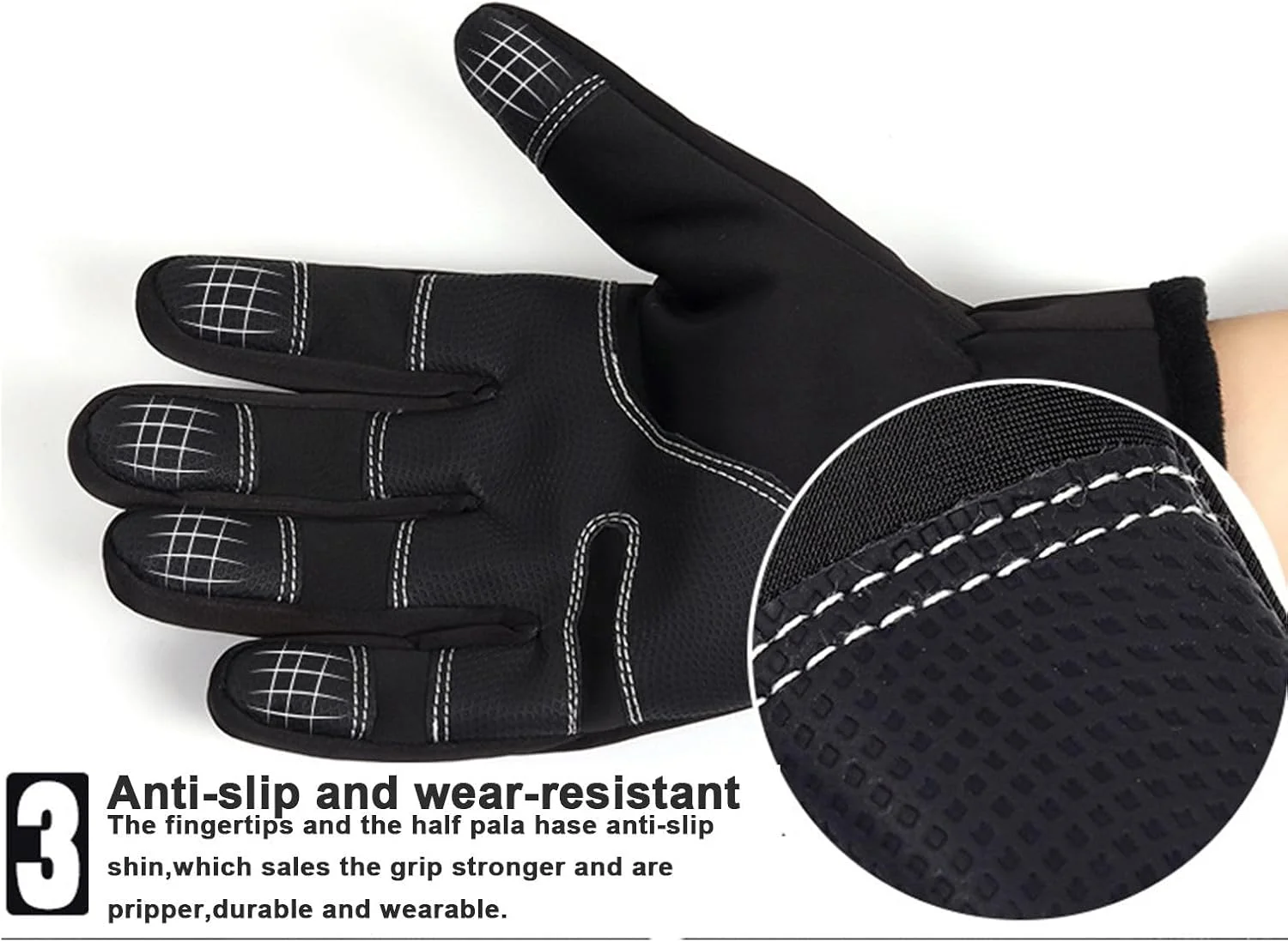 دستکش های گرمایشی، دستکش های گرم شونده لمسی - 3 حالت گرم کننده زمستانی برای مردان و زنان، مناسب رفت و آمد، دوچرخه سواری، موتور سواری، مسافرت های ورزشی، ماهیگیری و فعالیت های فضای باز دستکش های گرمایشی، دستکش های گرم شونده لمسی - 3 حالت گرم کننده زمستانی برای مردان و زنان، مناسب رفت و آمد، دوچرخه سواری، موتور سواری، مسافرت های ورزشی، ماهیگیری و فعالیت های فضای باز