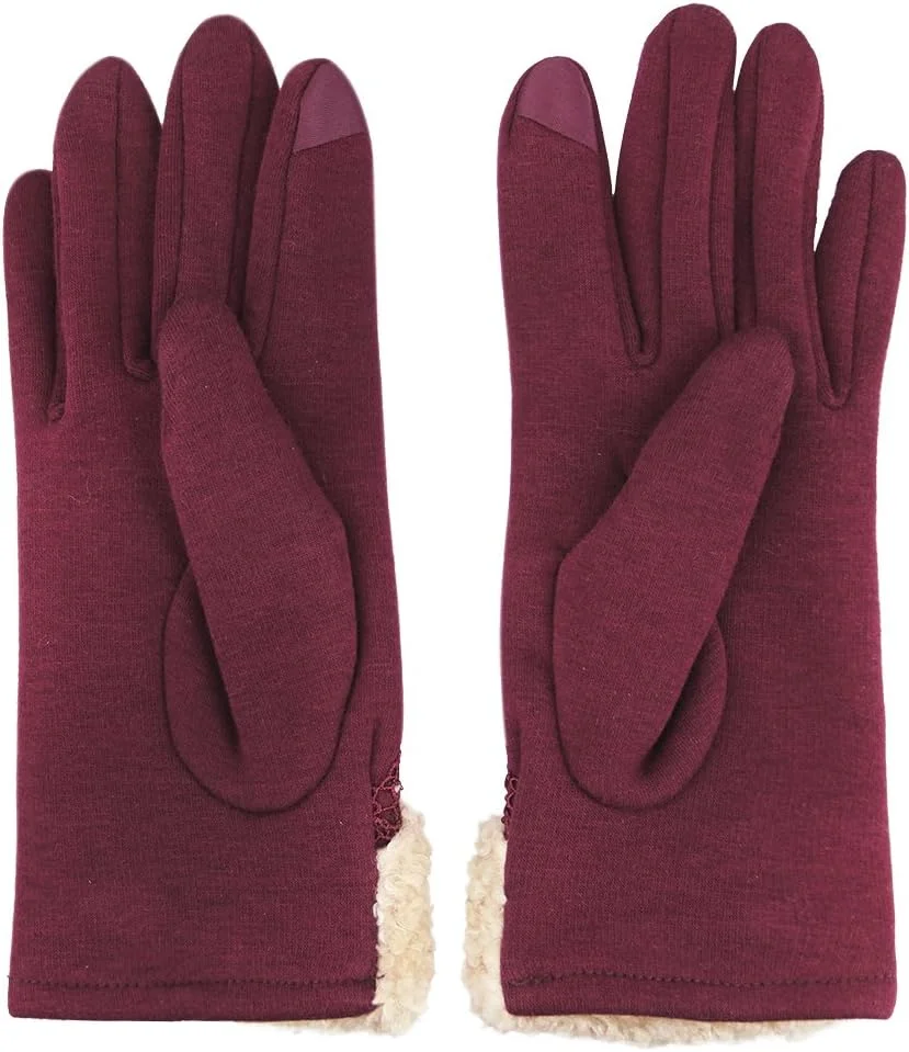 دستکش های لمسی زنانه دستکش های زمستانی تمام انگشتی دستکش های ضخیم گرم ضد لغزش پشمی گرم کننده مچ دست دستکش رانندگی در فضای باز دستکش دوچرخه سواری گرم کننده دست توری پاپیونی برای دختران دستکش های لمسی زنانه دستکش های زمستانی تمام انگشتی دستکش های ضخیم گرم ضد لغزش پشمی گرم کننده مچ دست دستکش رانندگی در فضای باز دستکش دوچرخه سواری گرم کننده دست توری پاپیونی برای دختران