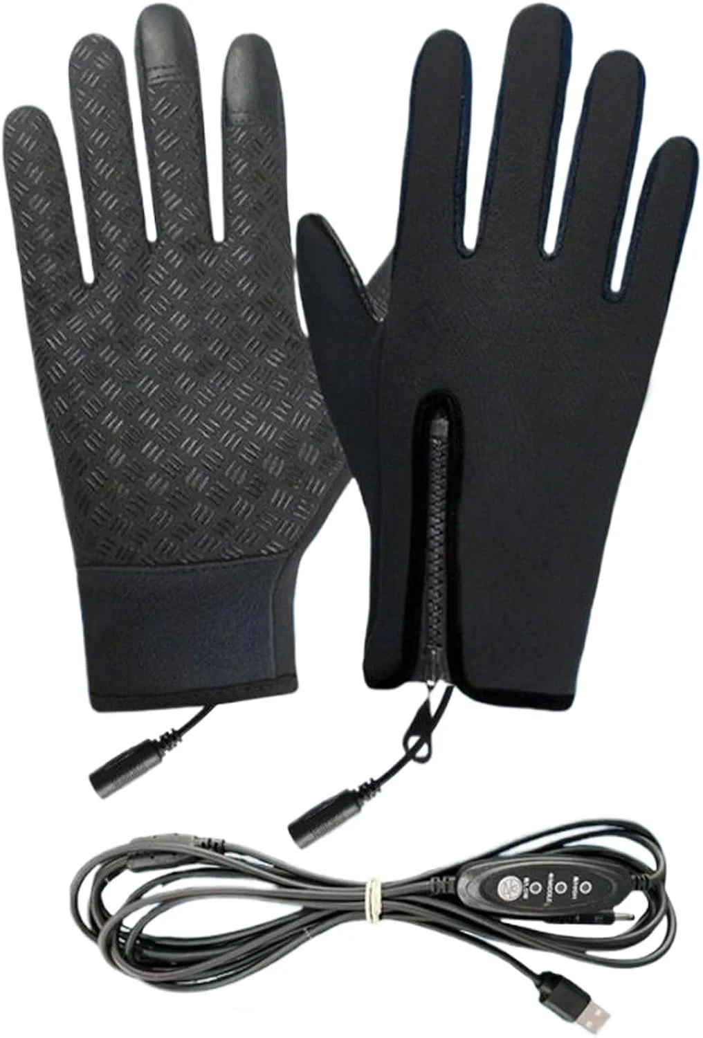 دستکش گرم شونده، دستکش های گرم کننده برقی دست، دستکش های گرم کننده لمسی با 3 حالت برای رانندگی، دویدن، دوچرخه سواری، پیاده روی، کمپینگ، ورزش، اسکی برای مردان و زنان