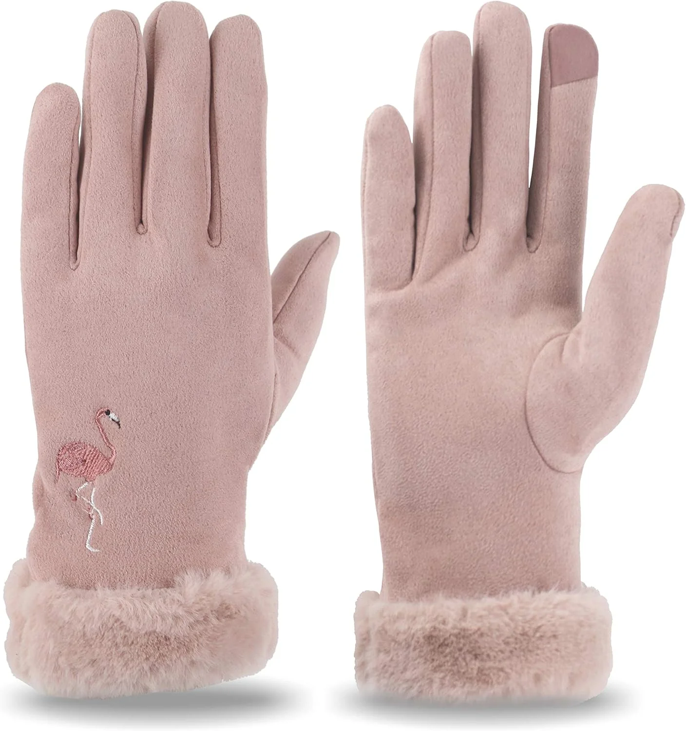 دستکش زمستانی زنانه موریوبائو، دستکش گرم پشمی ضد باد با صفحه لمسی جیر و سرآستین مخملی دستکش زمستانی زنانه موریوبائو، دستکش گرم پشمی ضد باد با صفحه لمسی جیر و سرآستین مخملی