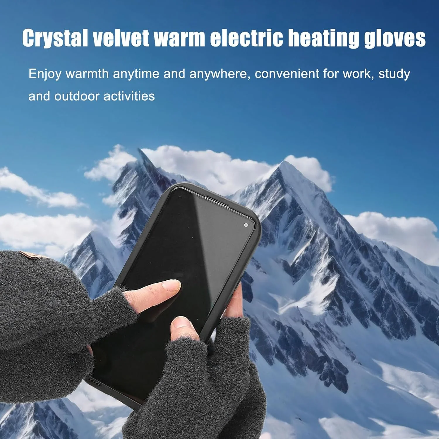 دستکش های گرمایشی زنانه | دستکش های گرمایشی برقی | دستکش های گرمایشی USB 5 ولت برای ماهیگیری در یخ، باغبانی، پیاده روی، کار، مسافرت زمستانی، اسنوبورد، علاقه مندان به ورزش، رانندگان تحویل دستکش های گرمایشی زنانه | دستکش های گرمایشی برقی | دستکش های گرمایشی USB 5 ولت برای ماهیگیری در یخ، باغبانی، پیاده روی، کار، مسافرت زمستانی، اسنوبورد، علاقه مندان به ورزش، رانندگان تحویل