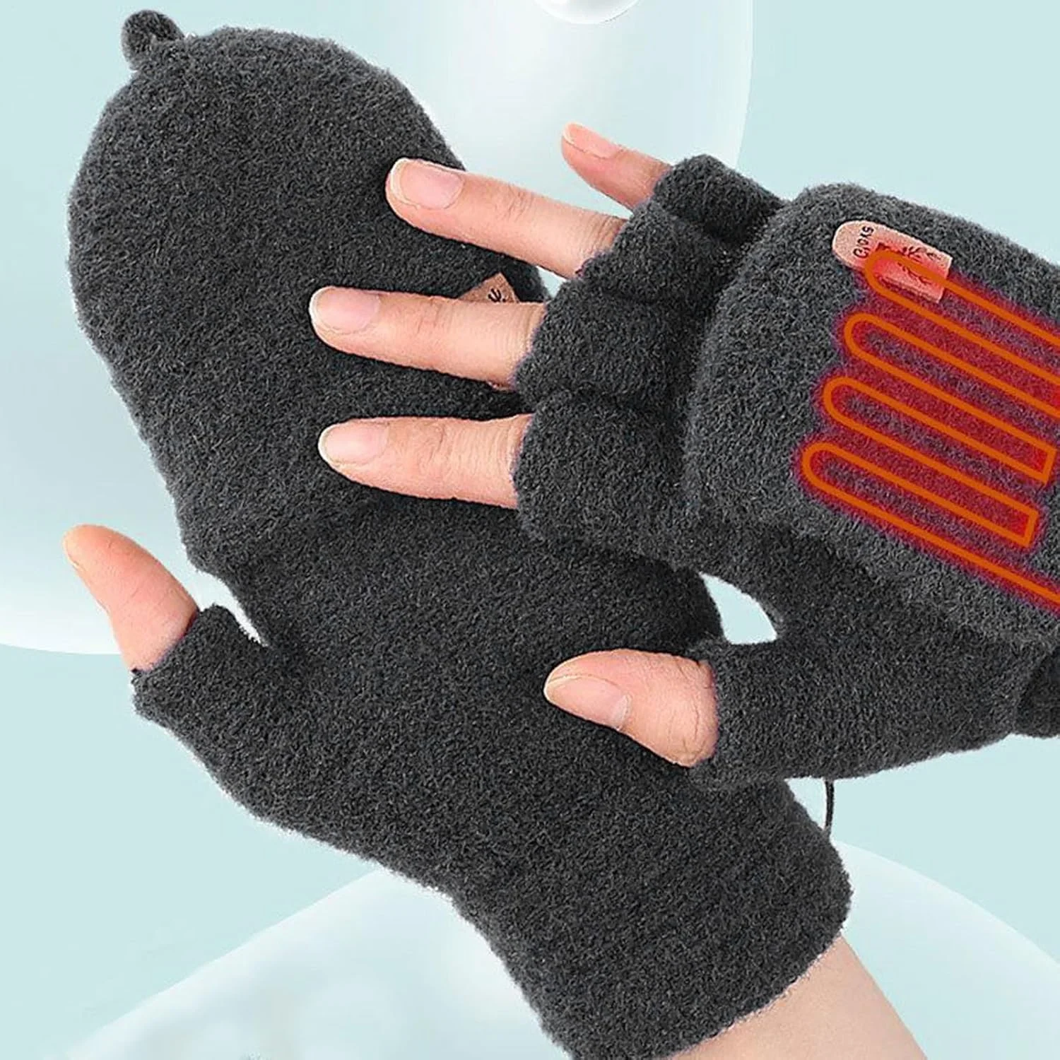 دستکش های گرمایشی زنانه | دستکش های گرمایشی برقی | دستکش های گرمایشی USB 5 ولت برای ماهیگیری در یخ، باغبانی، پیاده روی، کار، مسافرت زمستانی، اسنوبورد، علاقه مندان به ورزش، رانندگان تحویل دستکش های گرمایشی زنانه | دستکش های گرمایشی برقی | دستکش های گرمایشی USB 5 ولت برای ماهیگیری در یخ، باغبانی، پیاده روی، کار، مسافرت زمستانی، اسنوبورد، علاقه مندان به ورزش، رانندگان تحویل