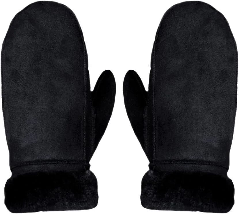 دستکش های زنانه MEGAUK با آستر گرم، دستکش های طرح پوست بره، دستکش های زمستانی خز مصنوعی، دستکش های زمستانی دستکش های زنانه MEGAUK با آستر گرم، دستکش های طرح پوست بره، دستکش های زمستانی خز مصنوعی، دستکش های زمستانی