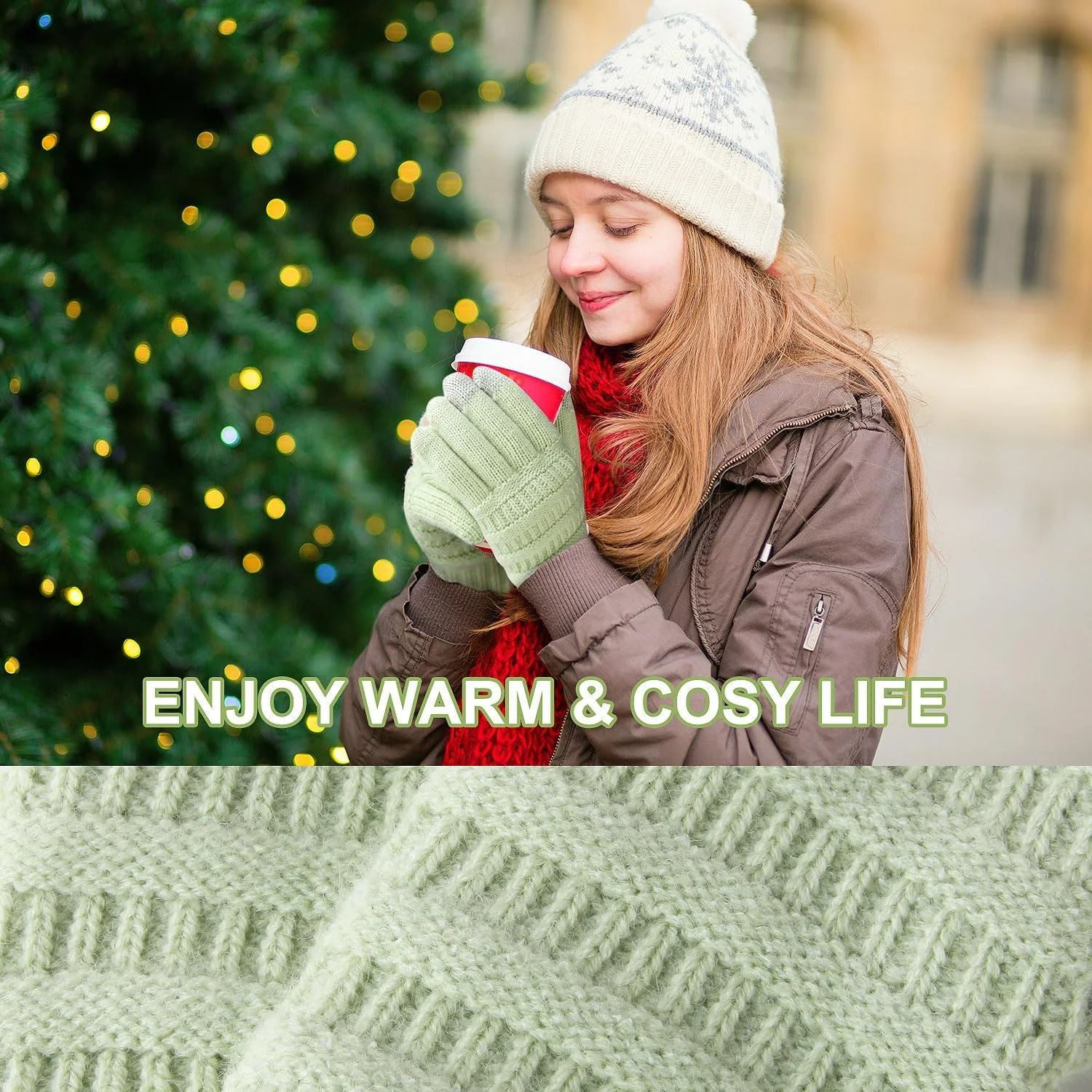 دستکش بافتنی Milduall، دستکش های بافتنی صفحه لمسی، دستکش های زمستانی، دستکش های انگشتی، دستکش های زمستانی، دستکش های حرارتی، دستکش های بدون انگشت برای زنان و دختران مناسب برای فضای باز دستکش بافتنی Milduall، دستکش های بافتنی صفحه لمسی، دستکش های زمستانی، دستکش های انگشتی، دستکش های زمستانی، دستکش های حرارتی، دستکش های بدون انگشت برای زنان و دختران مناسب برای فضای باز