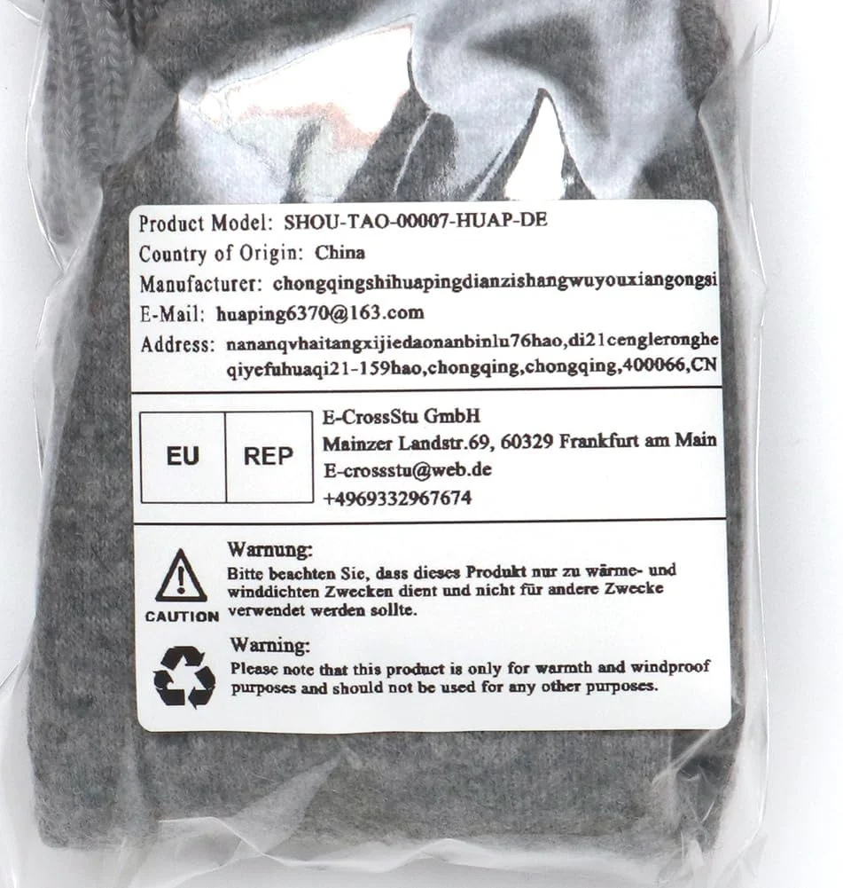 دستکش زمستانی زنانه HPONEZJ، دستکش پشمی، آستر مخملی، دستکش پشمی دولایه گرم، دستکش بافتنی ضد باد، گرم کننده دست زنانه مردانه برای دوچرخه سواری در فضای باز