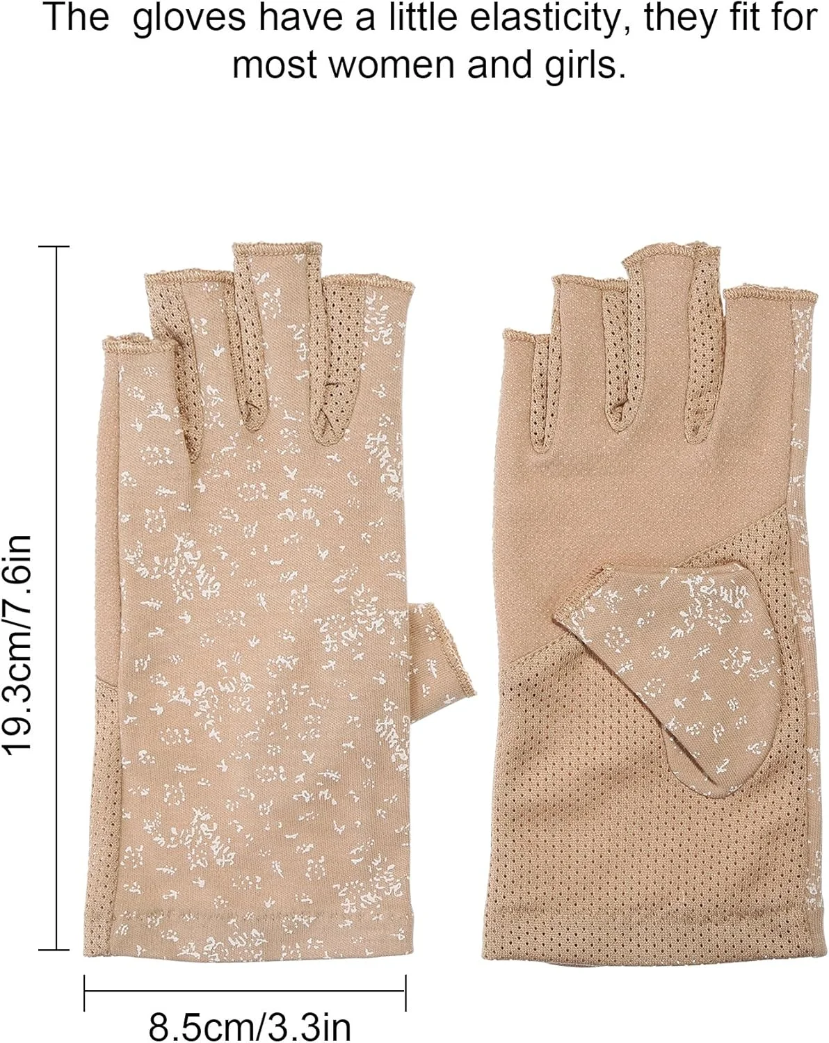 دستکش های بدون انگشت ضد آفتاب زنانه مکس دات، دستکش های رانندگی تابستانی دخترانه ضد لغزش محافظت در برابر اشعه ماوراء بنفش برای فضای باز دستکش های بدون انگشت ضد آفتاب زنانه مکس دات، دستکش های رانندگی تابستانی دخترانه ضد لغزش محافظت در برابر اشعه ماوراء بنفش برای فضای باز