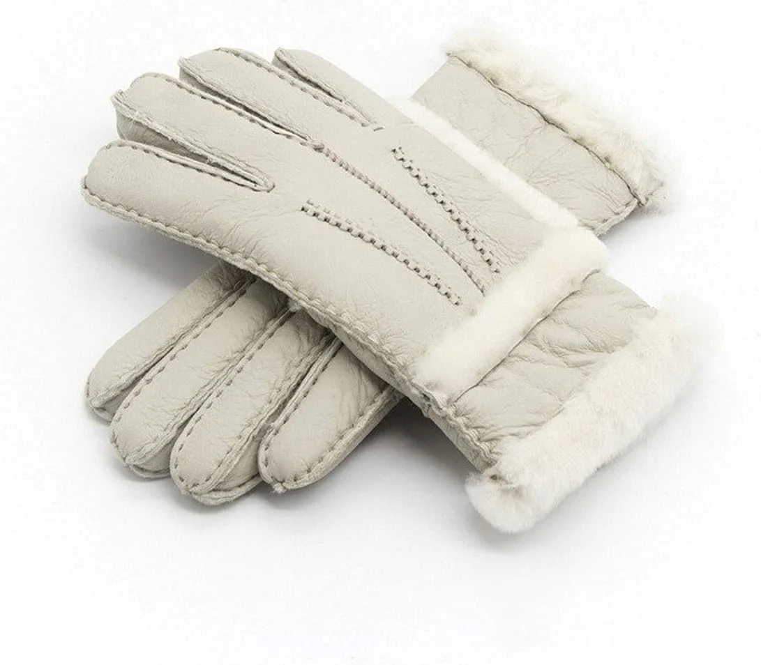 دستکش زمستانی زنانه LUCIY دستکش های زمستانی زنانه از پوست گوسفند دستکش های گرم خزدار دستکش های چرمی تمام انگشتی (رنگ: Hortelé) دستکش زمستانی زنانه LUCIY دستکش های زمستانی زنانه از پوست گوسفند دستکش های گرم خزدار دستکش های چرمی تمام انگشتی (رنگ: Hortelé)