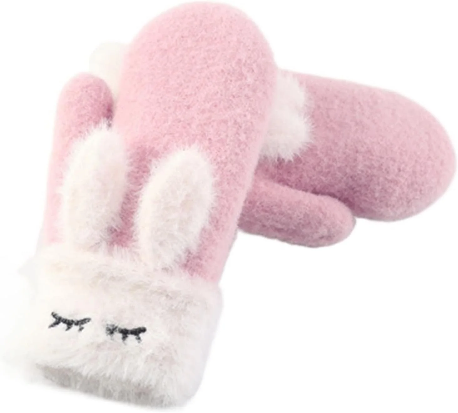 دستکش زمستانی لوسی زنانه، دستکش های مخملی ضخیم و گرم، دستکش های خرگوشی بامزه دستکش زمستانی لوسی زنانه، دستکش های مخملی ضخیم و گرم، دستکش های خرگوشی بامزه