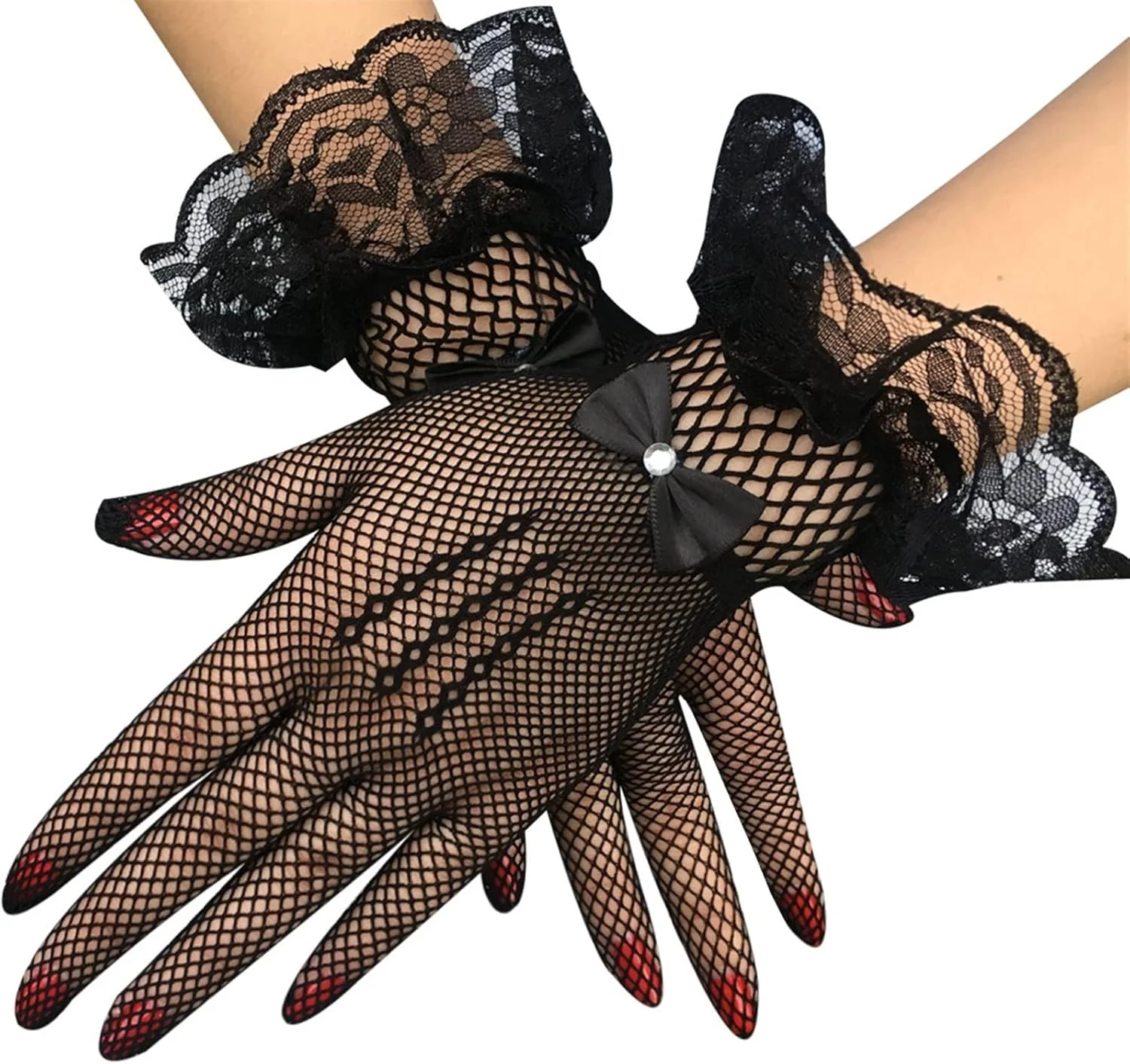 دستکش های زمستانی لوسی زنانه، دستکش های زنانه الاستیک کوتاه تمام انگشتی مناسب رانندگی در پاییز و تابستان دستکش های زمستانی لوسی زنانه، دستکش های زنانه الاستیک کوتاه تمام انگشتی مناسب رانندگی در پاییز و تابستان