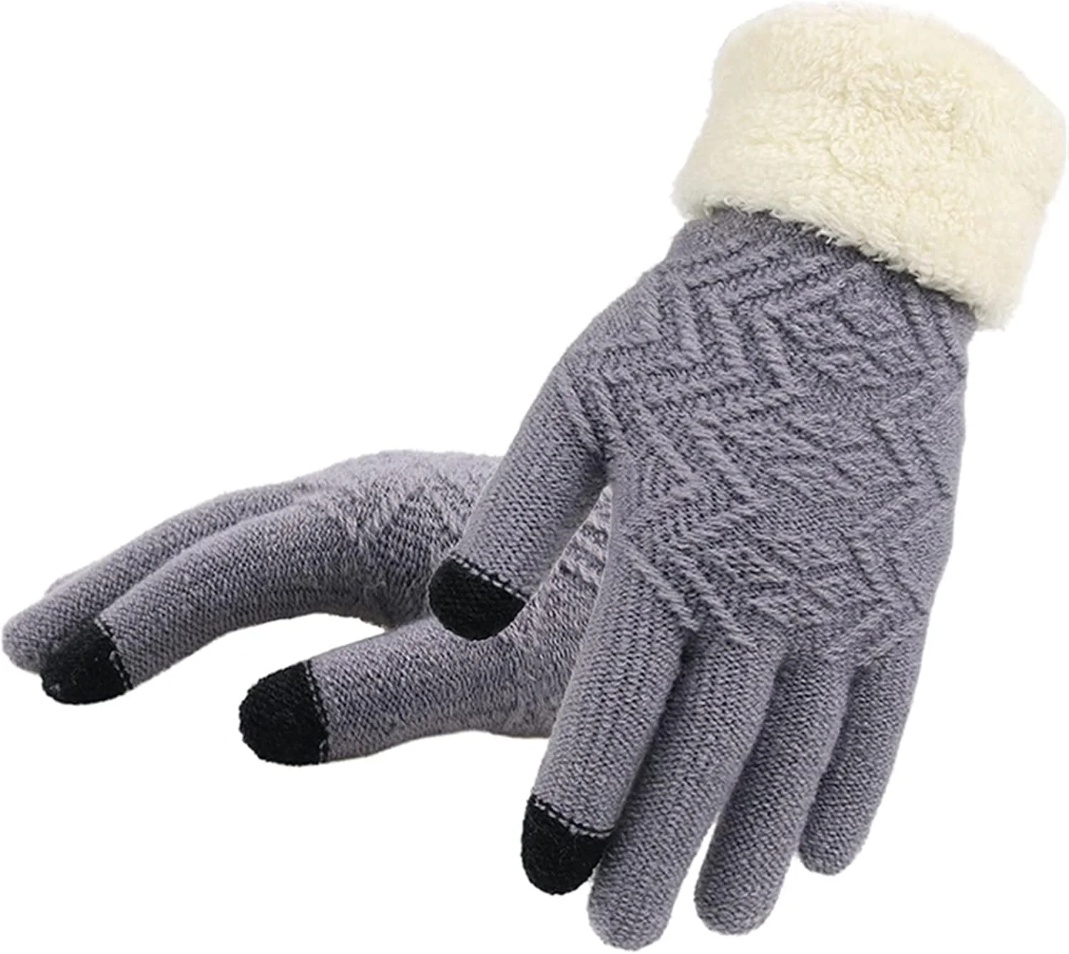 دستکش زمستانی لوسی زنانه دستکش بافتنی زنانه دستکش های ضخیم زنانه دستکش های گرم زمستانی زنانه انگشت کامل دستکش بافتنی نرم و کشسان. (رنگ: خاکستری، سایز: سایز آزاد) دستکش زمستانی لوسی زنانه دستکش بافتنی زنانه دستکش های ضخیم زنانه دستکش های گرم زمستانی زنانه انگشت کامل دستکش بافتنی نرم و کشسان. (رنگ: خاکستری، سایز: سایز آزاد)
