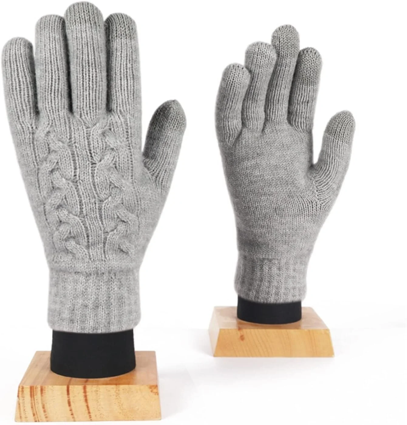 دستکش های زمستانی لوسی زنانه دستکش های بافتنی گرم انگشتی مردانه پشمی خالص دستکش های صفحه لمسی زنانه دستکش های ضخیم گرم رانندگی. (رنگ: خاکستری، سایز: تک سایز) دستکش های زمستانی لوسی زنانه دستکش های بافتنی گرم انگشتی مردانه پشمی خالص دستکش های صفحه لمسی زنانه دستکش های ضخیم گرم رانندگی. (رنگ: خاکستری، سایز: تک سایز)