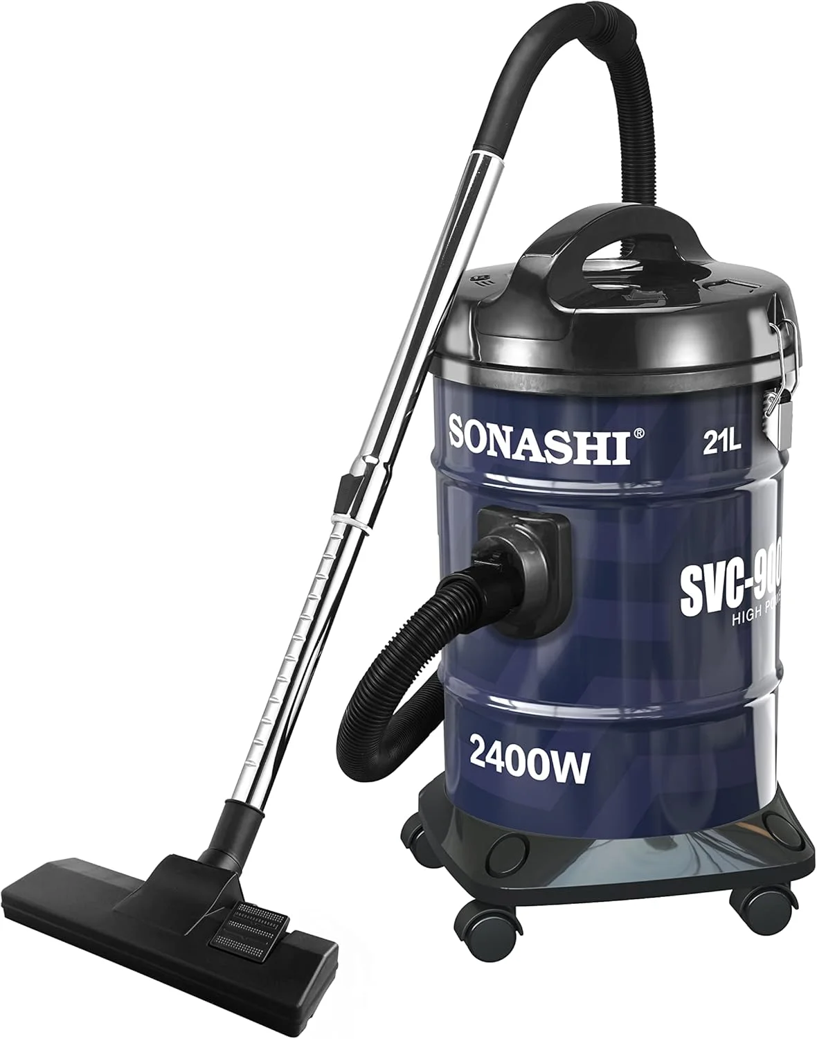 جاروبرقی سطلی سوناشی 2400 وات مدل SVC-9008DN با ظرفیت 21 لیتری مخزن گرد و غبار، سیستم فیلتراسیون چند مرحله ای و صدای فوق العاده کم | لوازم خانگی جاروبرقی سطلی سوناشی 2400 وات مدل SVC-9008DN با ظرفیت 21 لیتری مخزن گرد و غبار، سیستم فیلتراسیون چند مرحله ای و صدای فوق العاده کم | لوازم خانگی