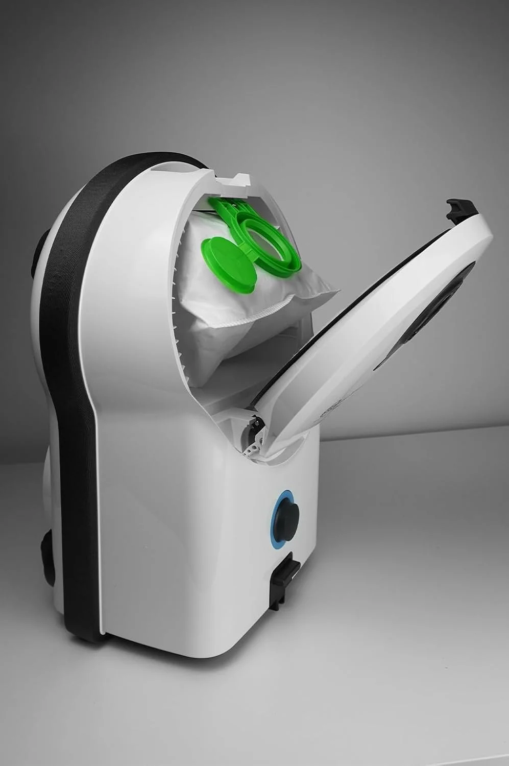 جاروبرقی سطلی SEBO مدل AIRBELT D4 PREMIUM ePower، رنگ سفید قطبی، 37.0 سانتی متر * 25.0 سانتی متر * 49.0 سانتی متر