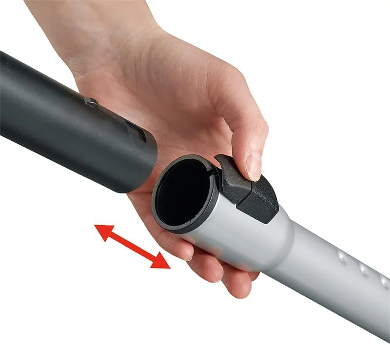 جاروبرقی کیسه ای SEVERIN، جاروبرقی جمع و جور و کم صدا برای فرش و سطوح سخت، 750 وات، نازل کف نرم، برد 8 متر، مشکی، BC 7030