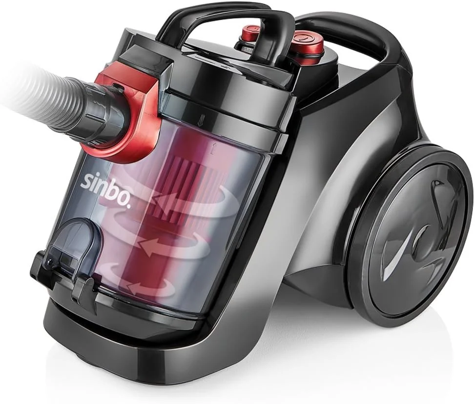 جاروبرقی سایکلونیک بدون کیسه سینبو با ظرفیت 3.5 لیتری - SVC-3459