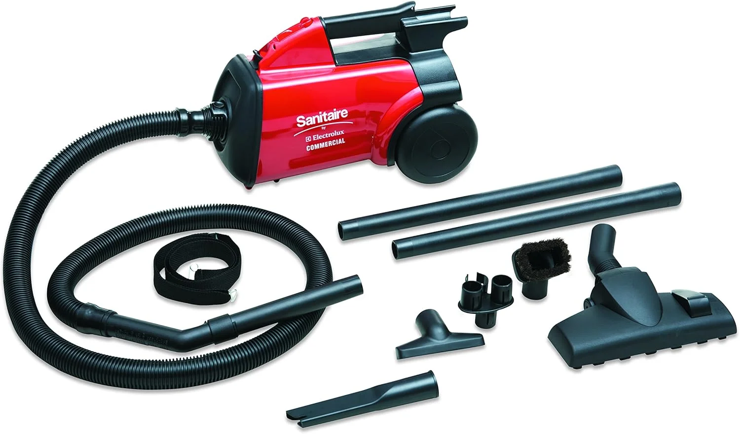 جاروبرقی سطلی تجاری جمع و جور Sanitaire SC3683B، 4.5 کیلوگرم، قرمز