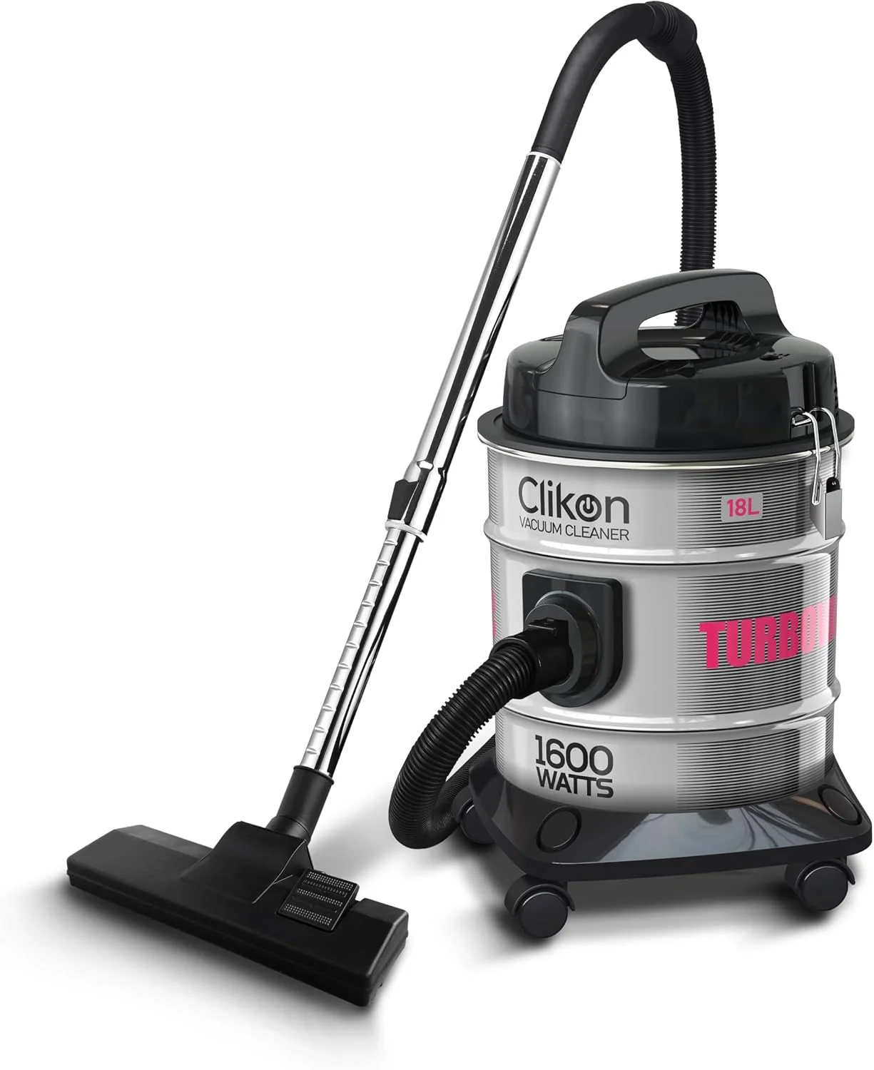 جاروبرقی قدرتمند 18 لیتری 1800 وات | مکش قوی 24 کیلو پاسکال و نشانگر پر بودن مخزن | لوله استیل ضد زنگ و کیسه گرد و غبار قابل شستشو جاروبرقی قدرتمند 18 لیتری 1800 وات | مکش قوی 24 کیلو پاسکال و نشانگر پر بودن مخزن | لوله استیل ضد زنگ و کیسه گرد و غبار قابل شستشو