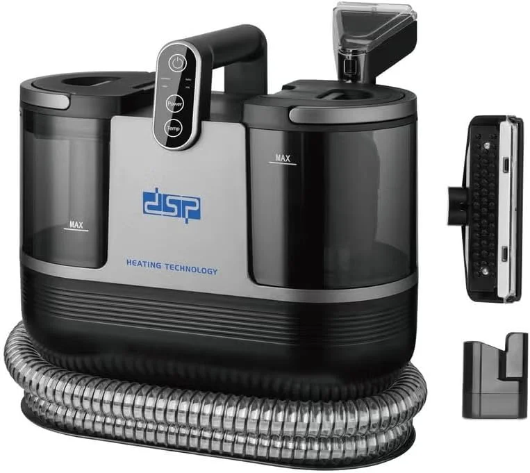 جاروبرقی حرفه ای DSP، موتور 1200 وات، لکه بر 3 در 1، مخزن دوتایی 1.25 لیتری/900 میلی لیتری، برای مبل، فرش، ماشین جاروبرقی حرفه ای DSP، موتور 1200 وات، لکه بر 3 در 1، مخزن دوتایی 1.25 لیتری/900 میلی لیتری، برای مبل، فرش، ماشین