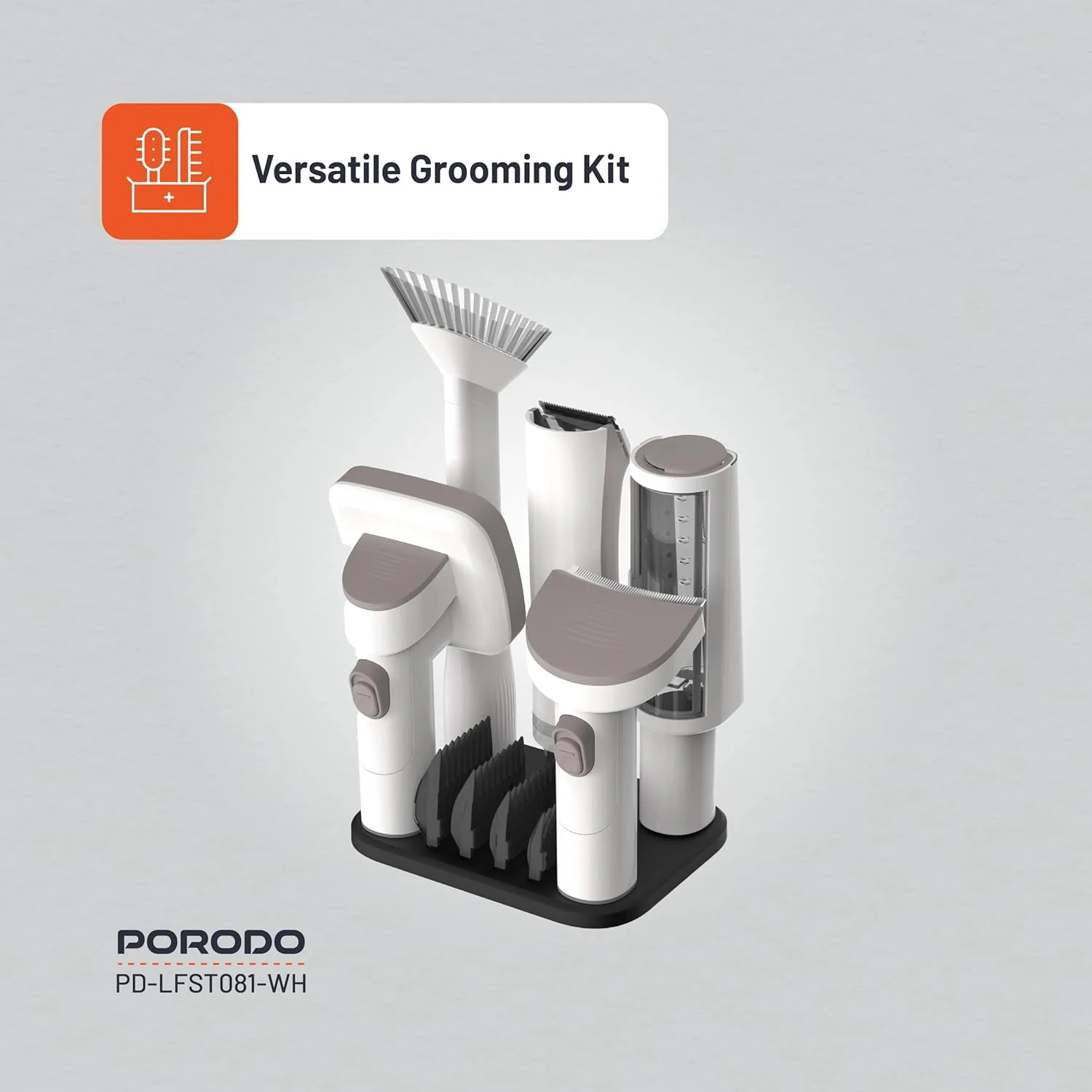 جاروبرقی نظافت حیوانات خانگی Porodo Lifestyle - سفید جاروبرقی نظافت حیوانات خانگی Porodo Lifestyle - سفید