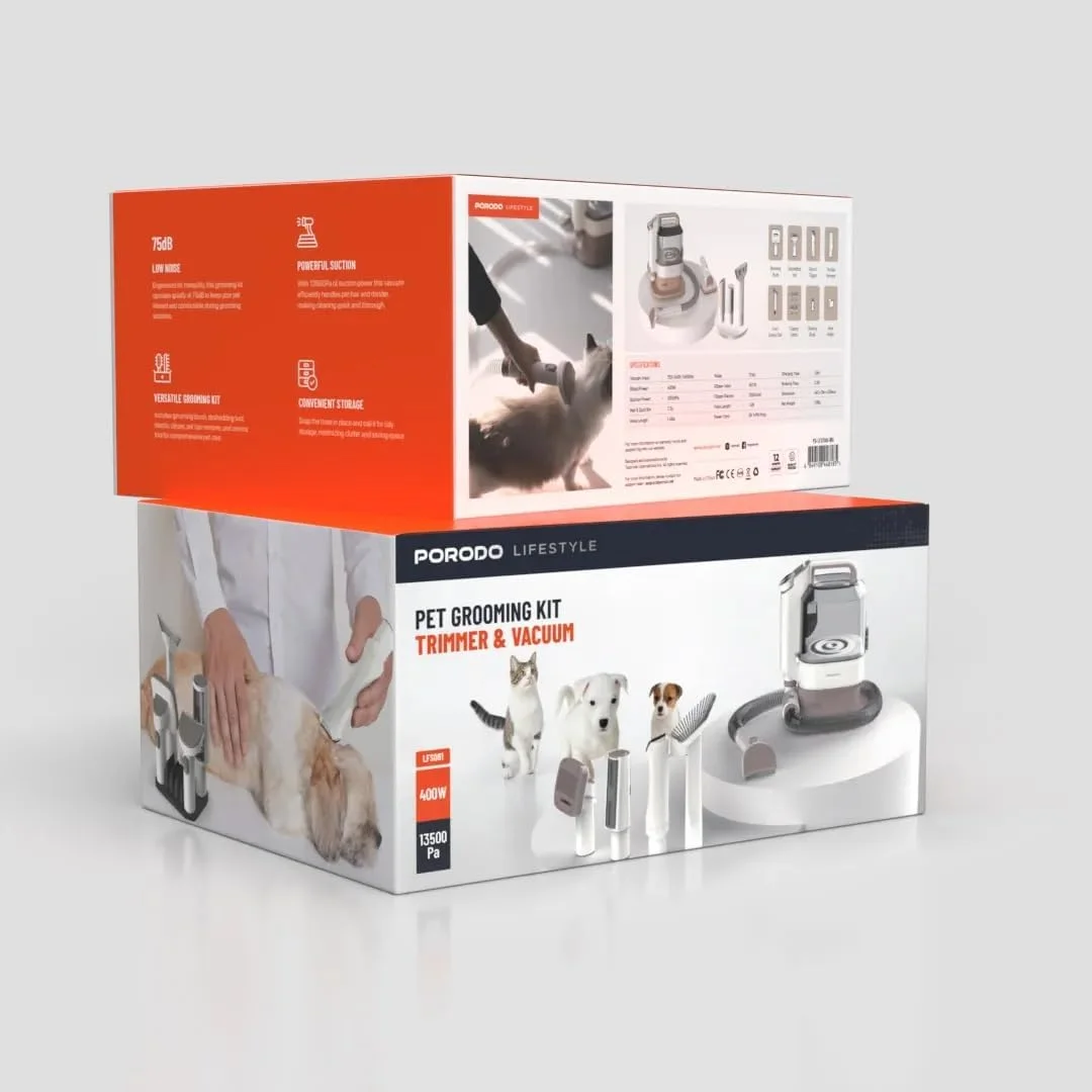جاروبرقی نظافت حیوانات خانگی Porodo Lifestyle - سفید جاروبرقی نظافت حیوانات خانگی Porodo Lifestyle - سفید