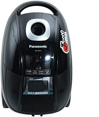 جاروبرقی سطلی پاناسونیک مشکی مدل MC-CG715 جاروبرقی سطلی پاناسونیک مشکی مدل MC-CG715