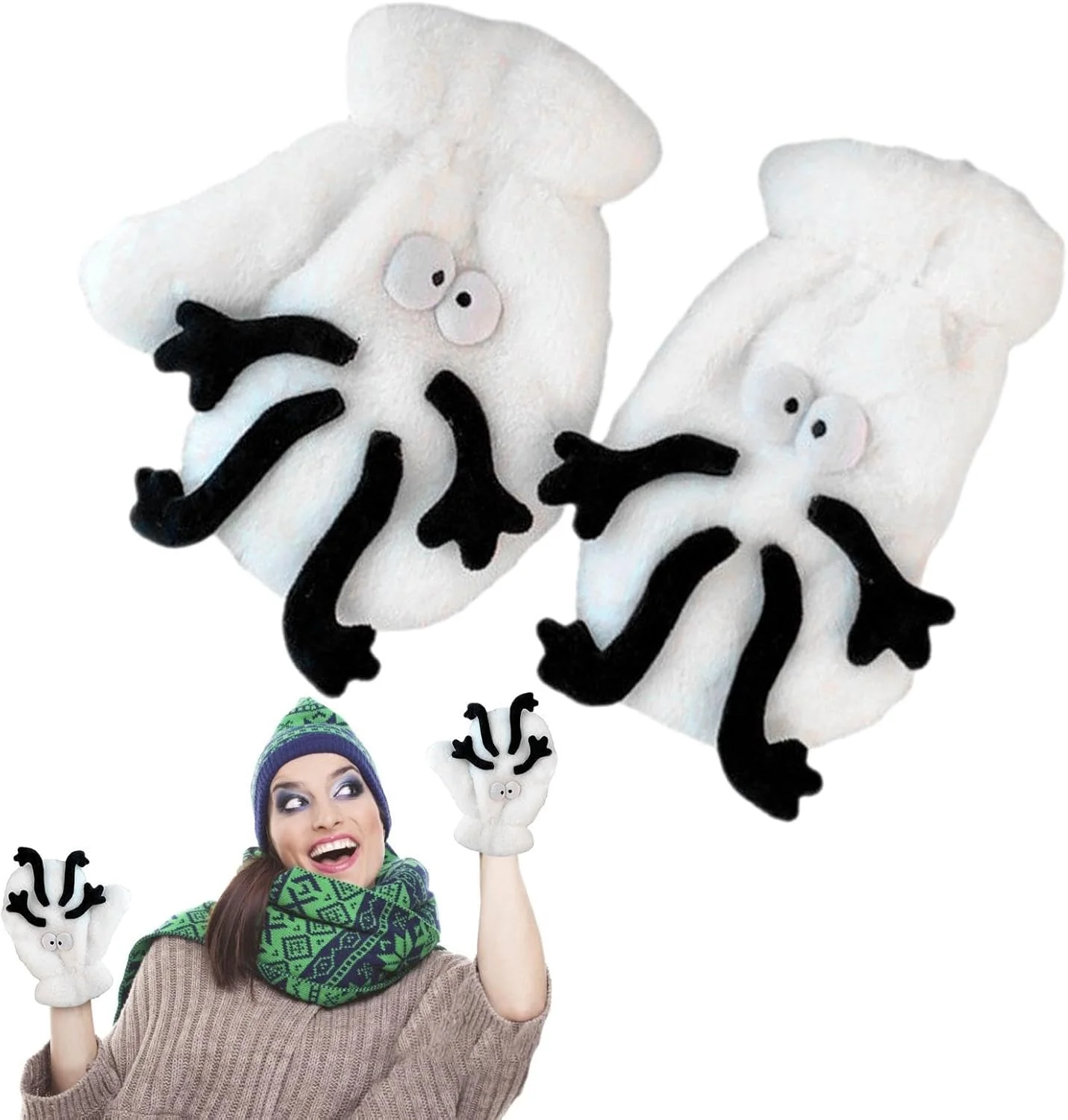 دستکش های حرارتی، دستکش های گرم زمستانی زنانه، دستکش های دستی قابل حمل، لوازم زمستانی ضخیم برای زنان، دختران دستکش های حرارتی، دستکش های گرم زمستانی زنانه، دستکش های دستی قابل حمل، لوازم زمستانی ضخیم برای زنان، دختران