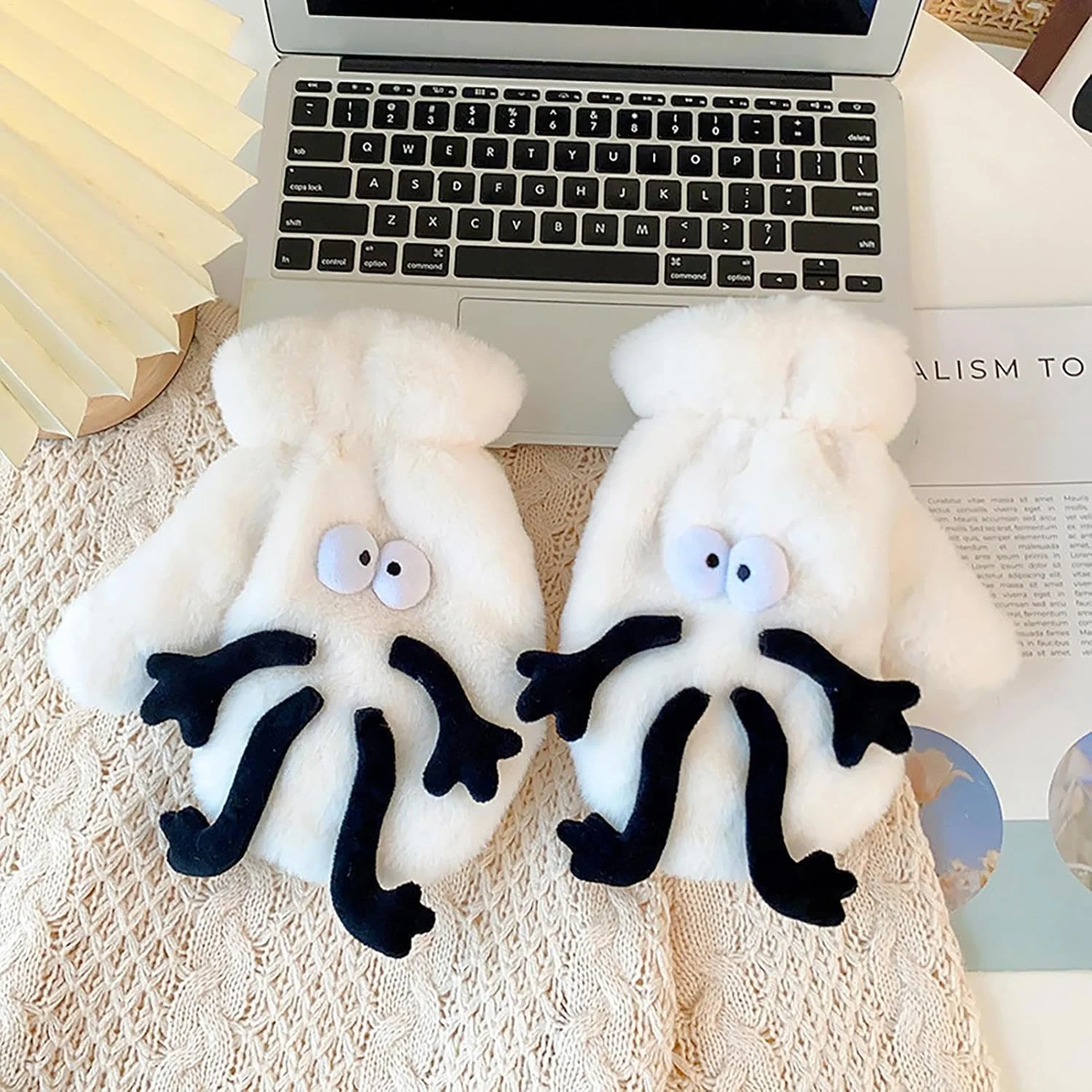 دستکش های حرارتی، دستکش های گرم زمستانی زنانه، دستکش های دستی قابل حمل، لوازم زمستانی ضخیم برای زنان، دختران دستکش های حرارتی، دستکش های گرم زمستانی زنانه، دستکش های دستی قابل حمل، لوازم زمستانی ضخیم برای زنان، دختران