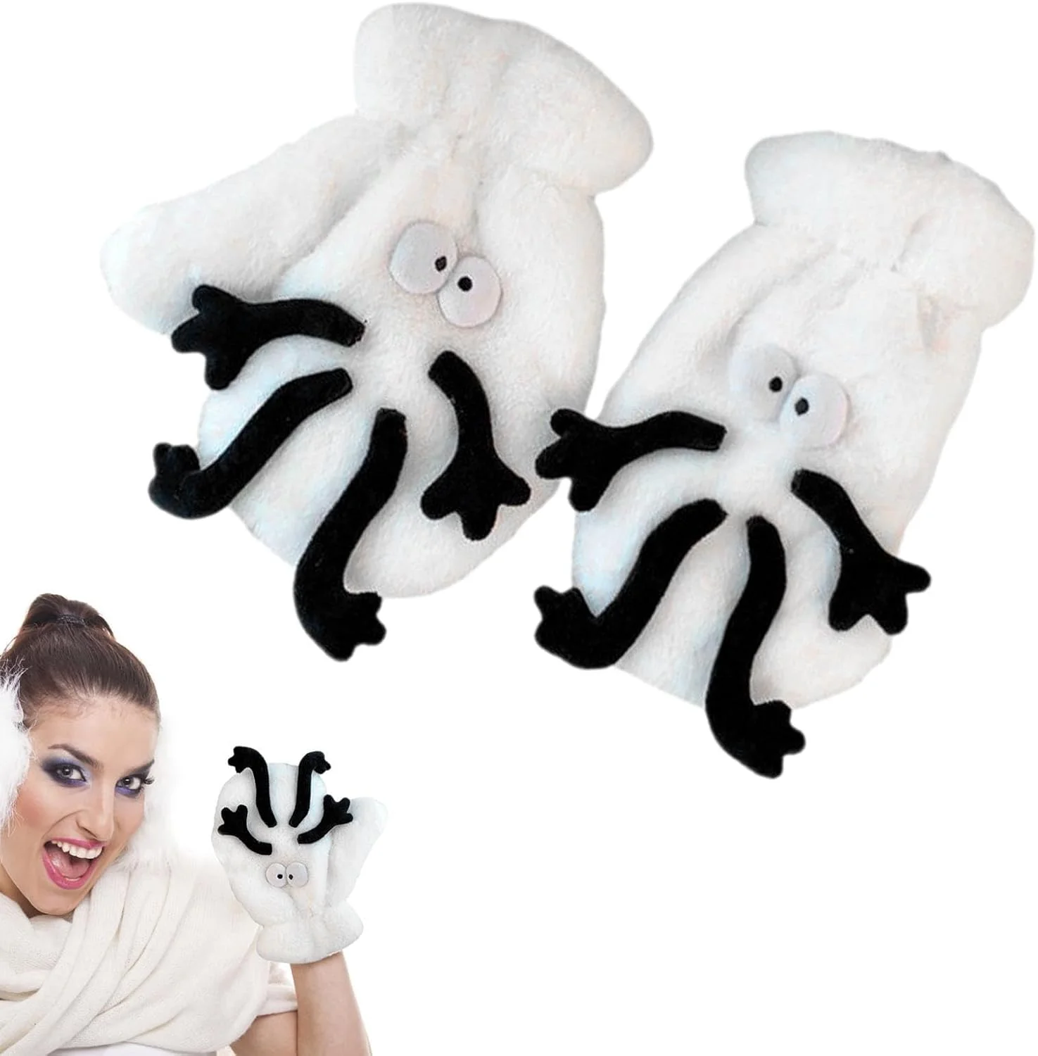 دستکش های حرارتی، دستکش های گرم زمستانی زنانه، دستکش های دستی قابل حمل، لوازم زمستانی ضخیم برای زنان، دختران دستکش های حرارتی، دستکش های گرم زمستانی زنانه، دستکش های دستی قابل حمل، لوازم زمستانی ضخیم برای زنان، دختران