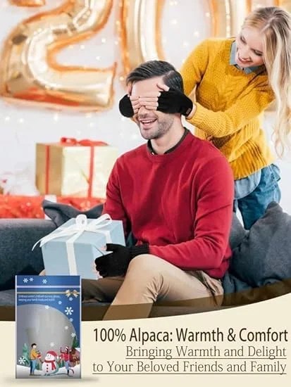 دستکش های بدون انگشت زمستانی زنانه و مردانه، دستکش های نیم انگشتی بافتنی گرم زمستانی، پشمی آلپاکا، کشباف، مناسب هوای سرد، دستکش نیم انگشتی بزرگسالان برای رانندگی، کار، دویدن و دوچرخه سواری، مناسب 12 سال به بالا دستکش های بدون انگشت زمستانی زنانه و مردانه، دستکش های نیم انگشتی بافتنی گرم زمستانی، پشمی آلپاکا، کشباف، مناسب هوای سرد، دستکش نیم انگشتی بزرگسالان برای رانندگی، کار، دویدن و دوچرخه سواری، مناسب 12 سال به بالا