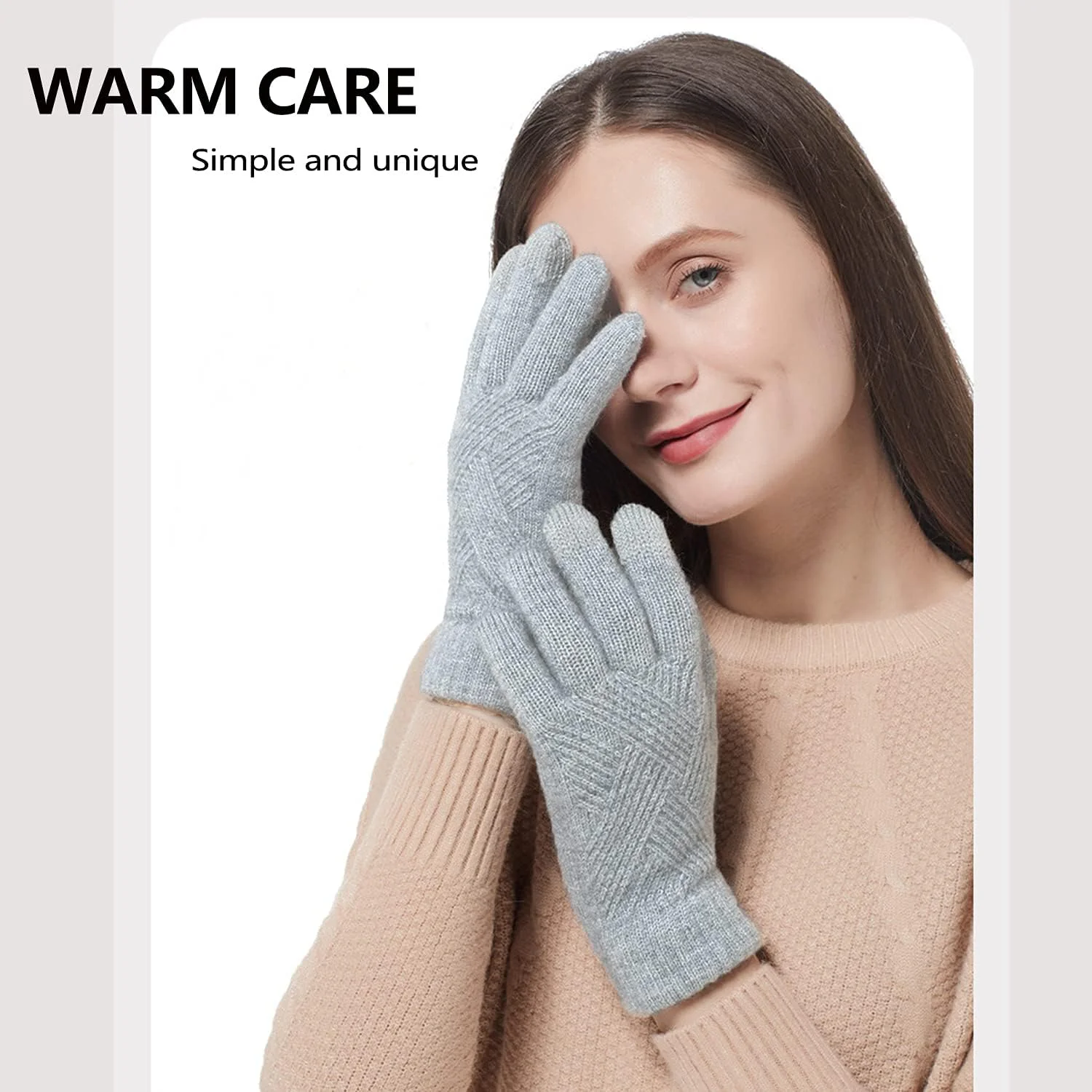 دستکش زمستانی ehsbuy زنانه، دستکش های پشمی لمسی، دستکش های بافتنی ضخیم ترمه گرم، دستکش های پشمی، دستکش های حرارتی، هدایای ورزشی در فضای باز برای مردان و زنان دستکش زمستانی ehsbuy زنانه، دستکش های پشمی لمسی، دستکش های بافتنی ضخیم ترمه گرم، دستکش های پشمی، دستکش های حرارتی، هدایای ورزشی در فضای باز برای مردان و زنان